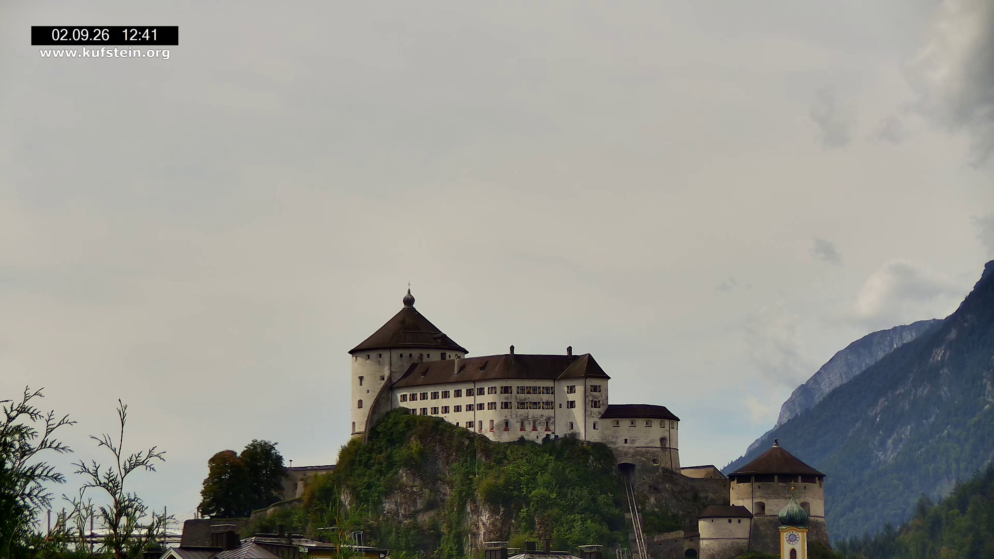 Archiv Foto Webcam Festung Kufstein