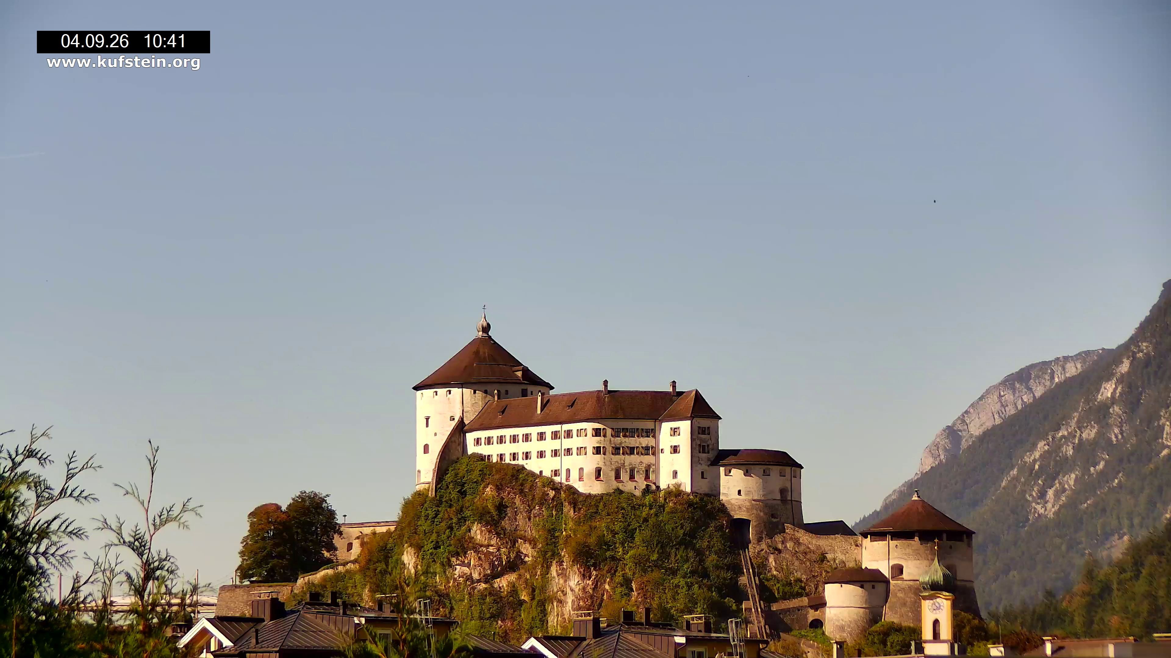 Archiv Foto Webcam Festung Kufstein