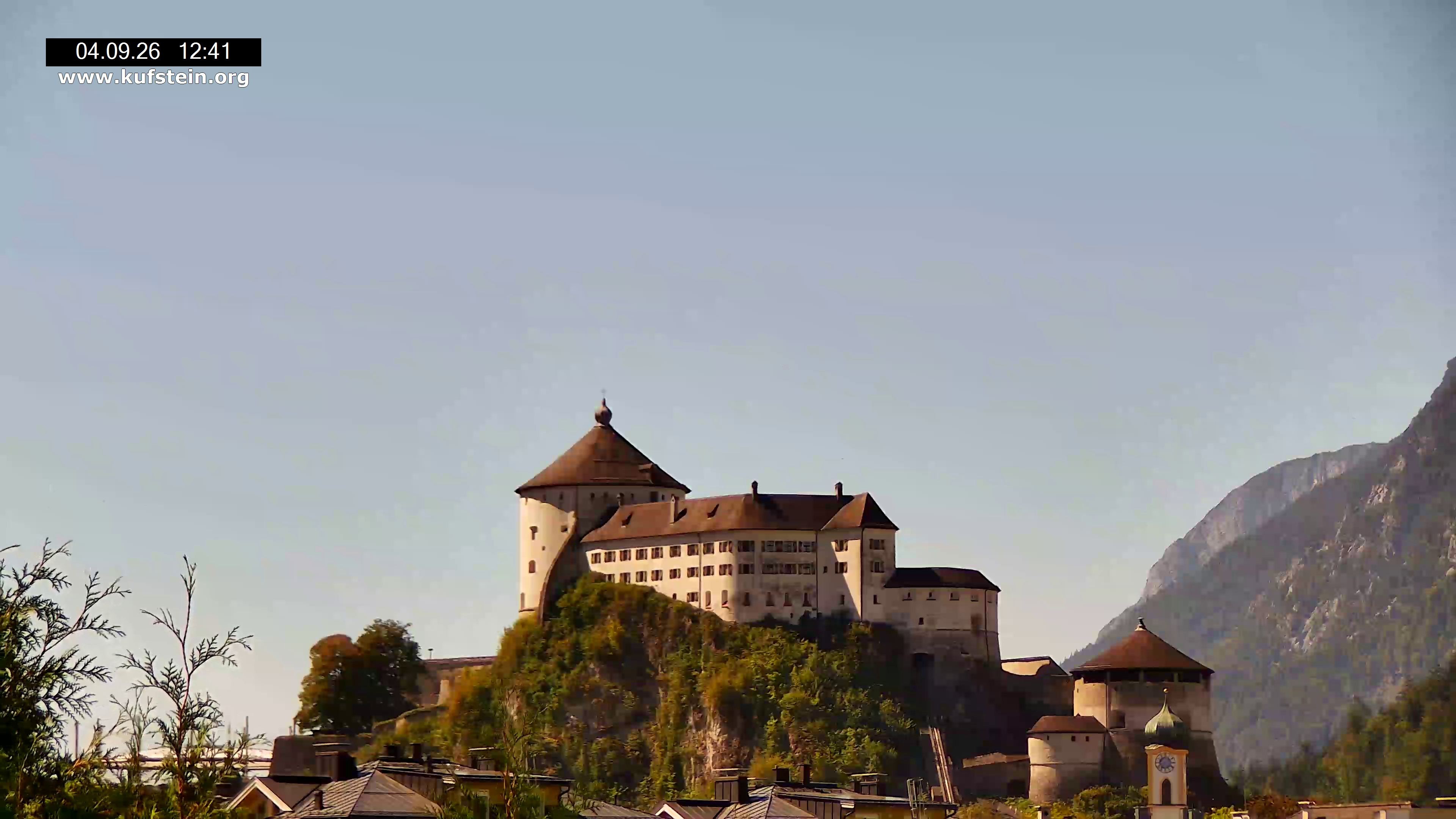 Archiv Foto Webcam Festung Kufstein