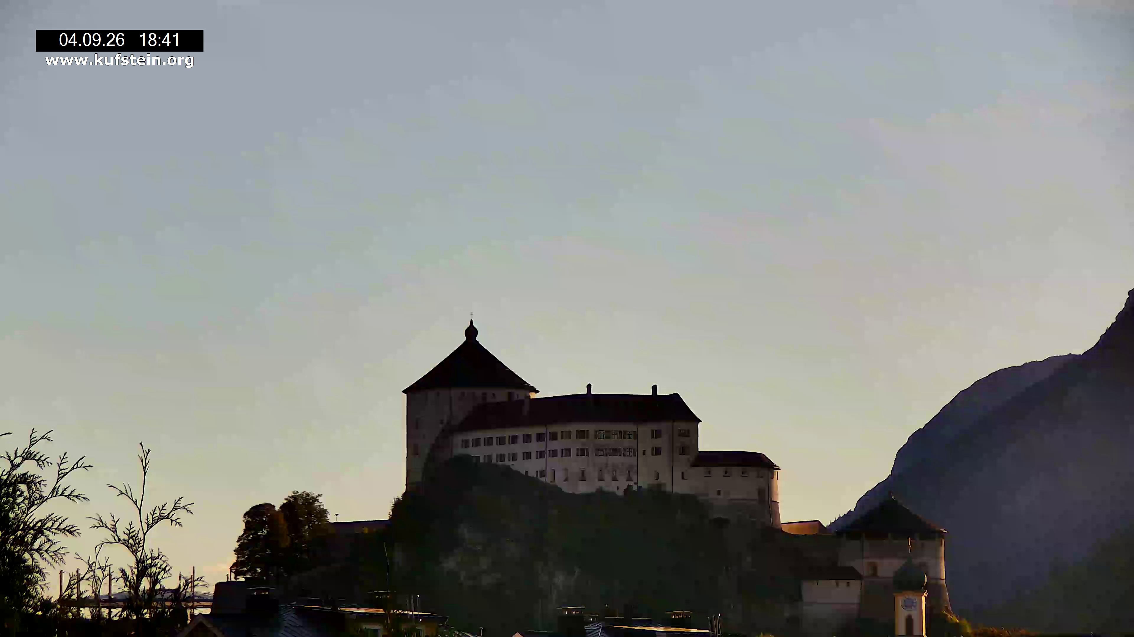 Archiv Foto Webcam Festung Kufstein