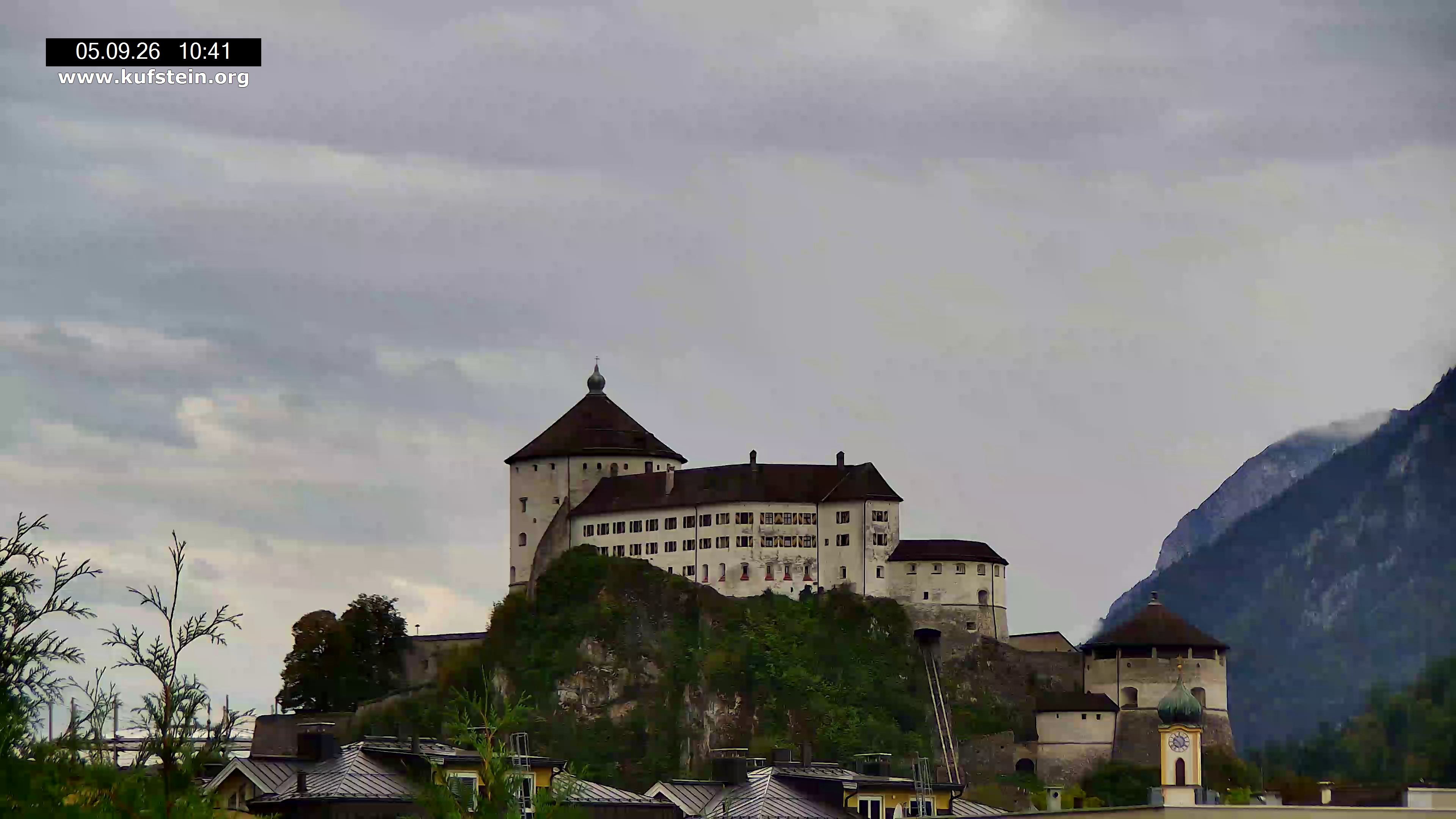 Archiv Foto Webcam Festung Kufstein