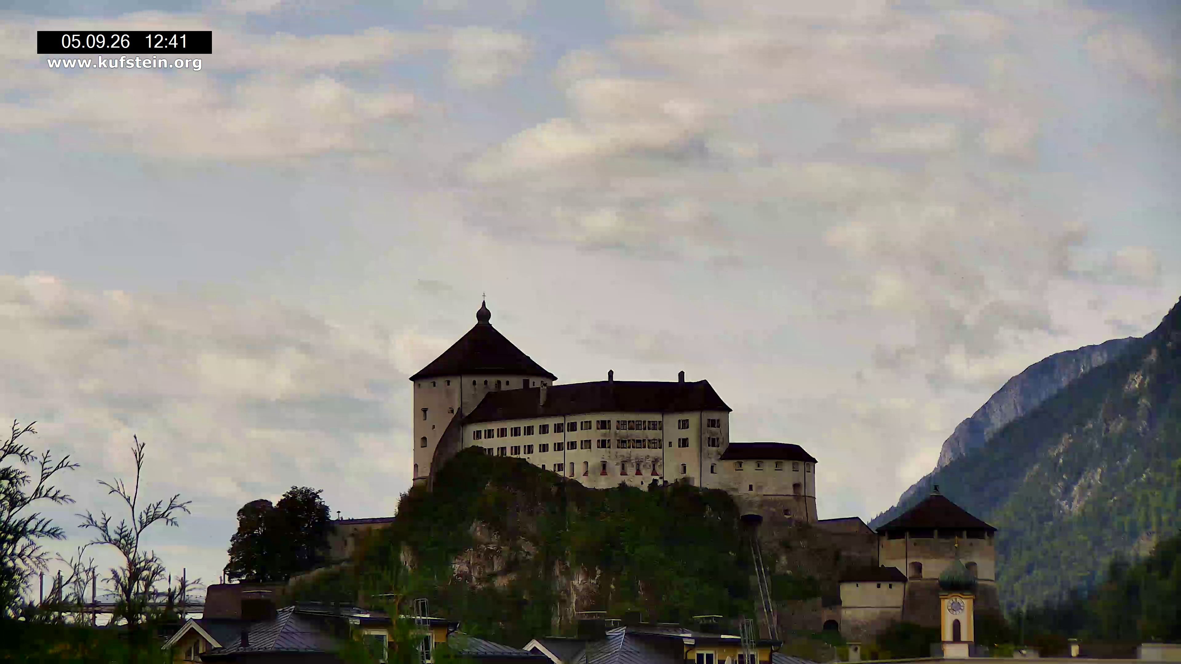 Archiv Foto Webcam Festung Kufstein