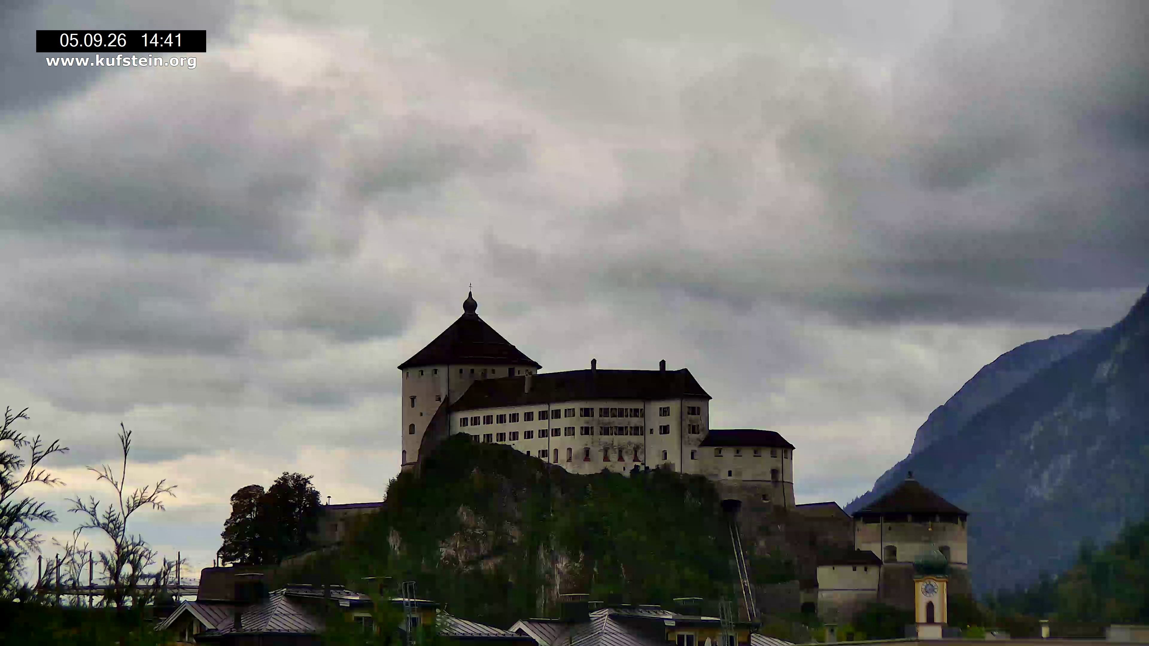 Archiv Foto Webcam Festung Kufstein