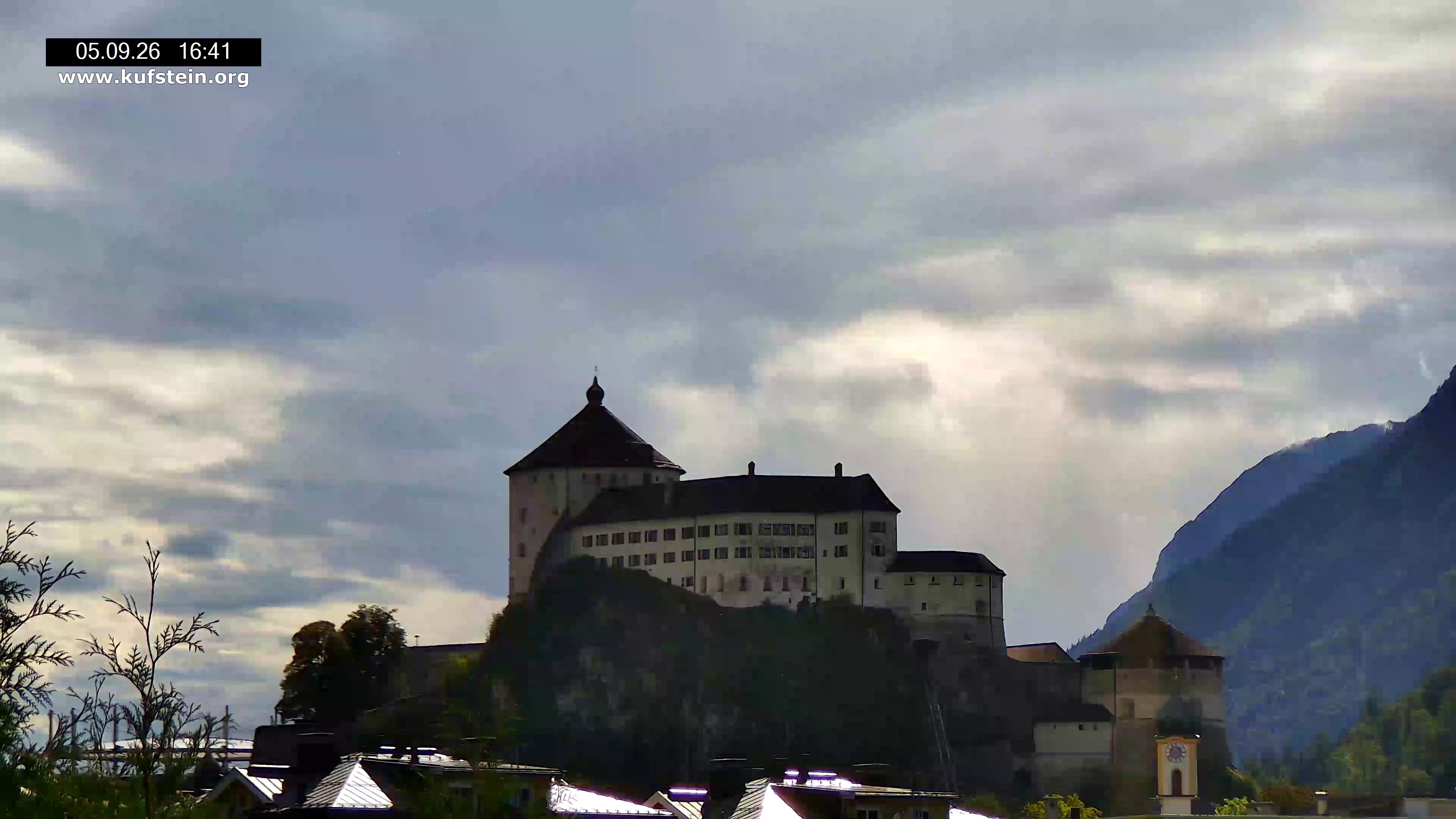 Archiv Foto Webcam Festung Kufstein