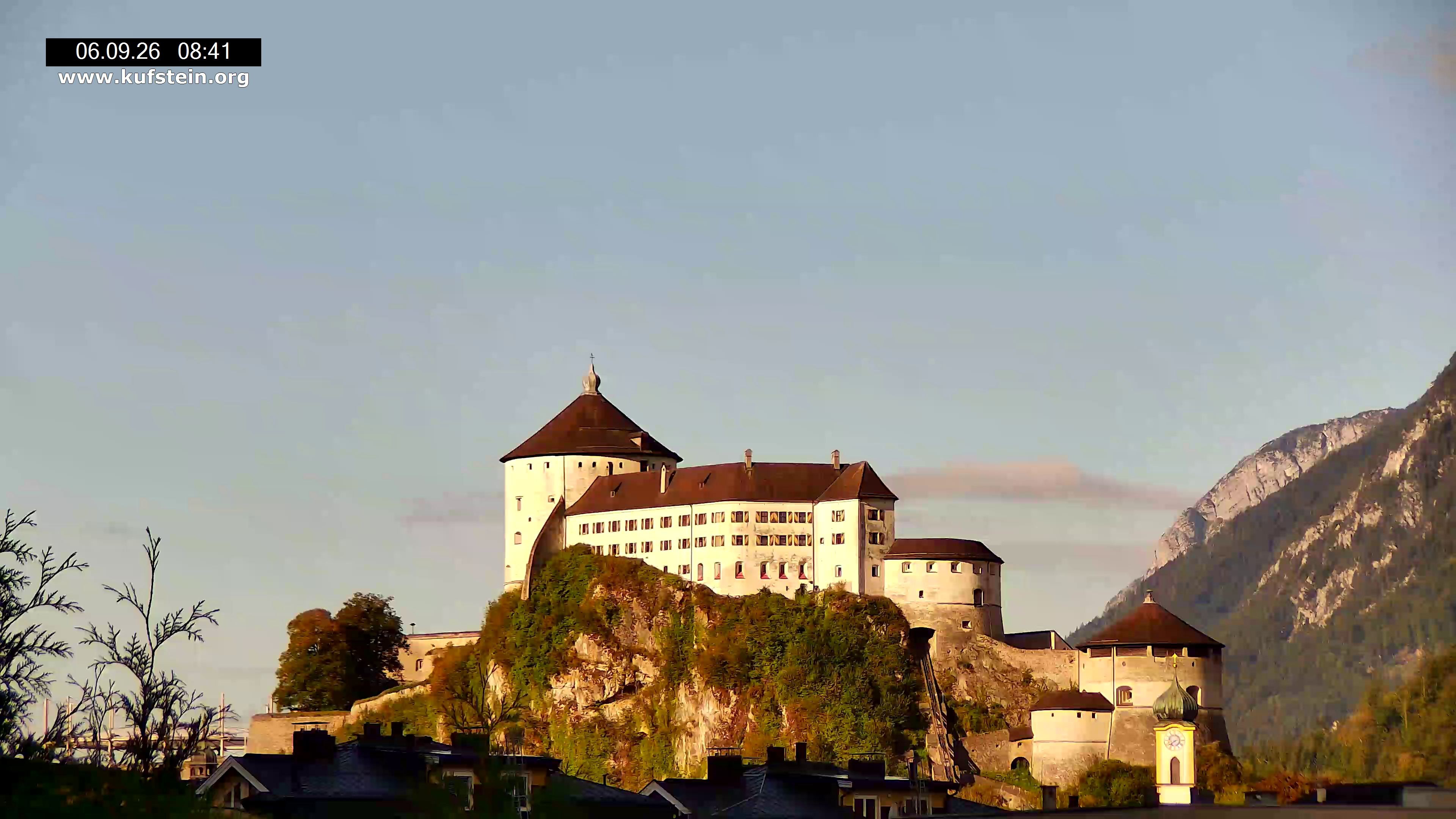 Archiv Foto Webcam Festung Kufstein