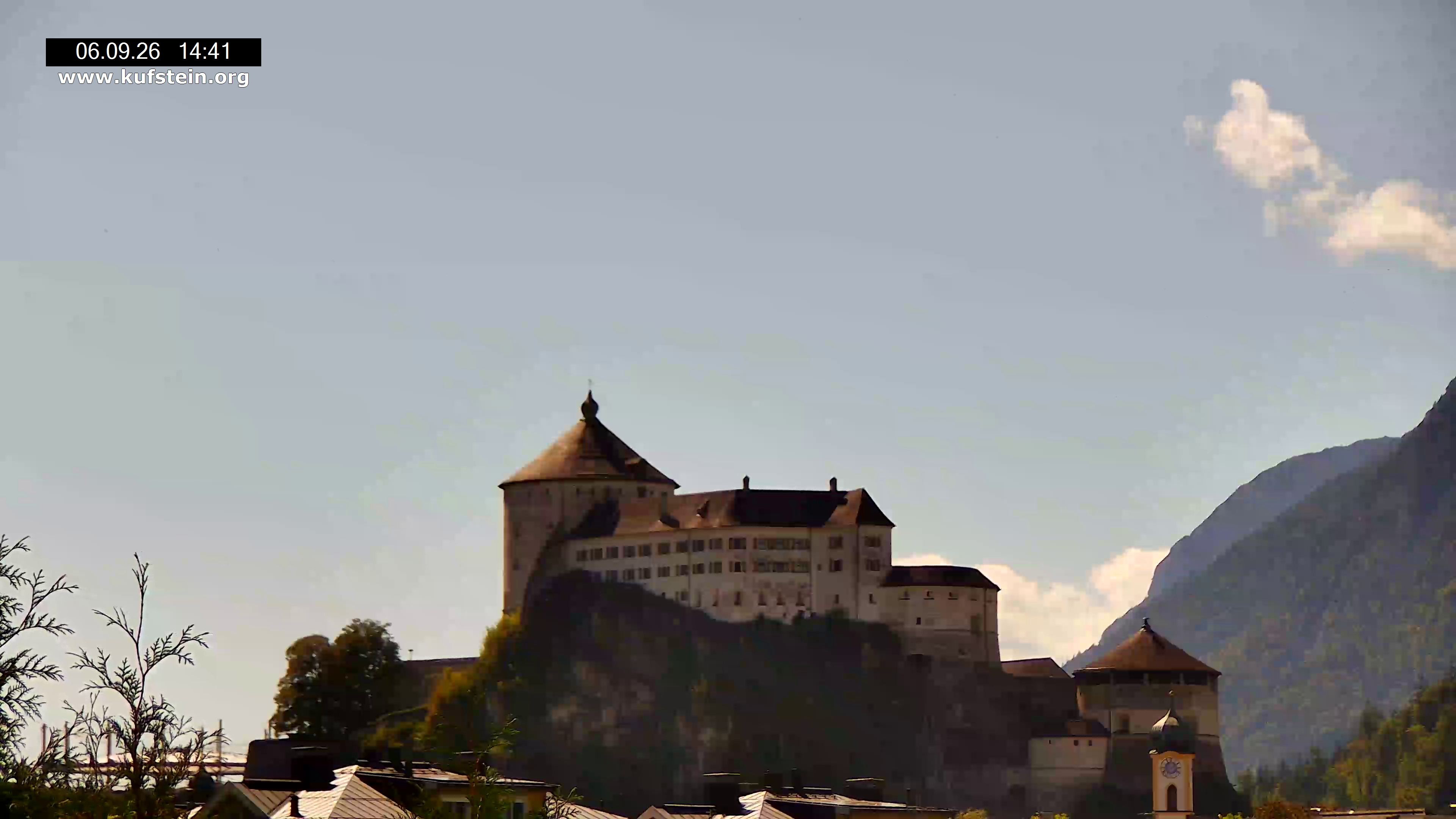 Archiv Foto Webcam Festung Kufstein