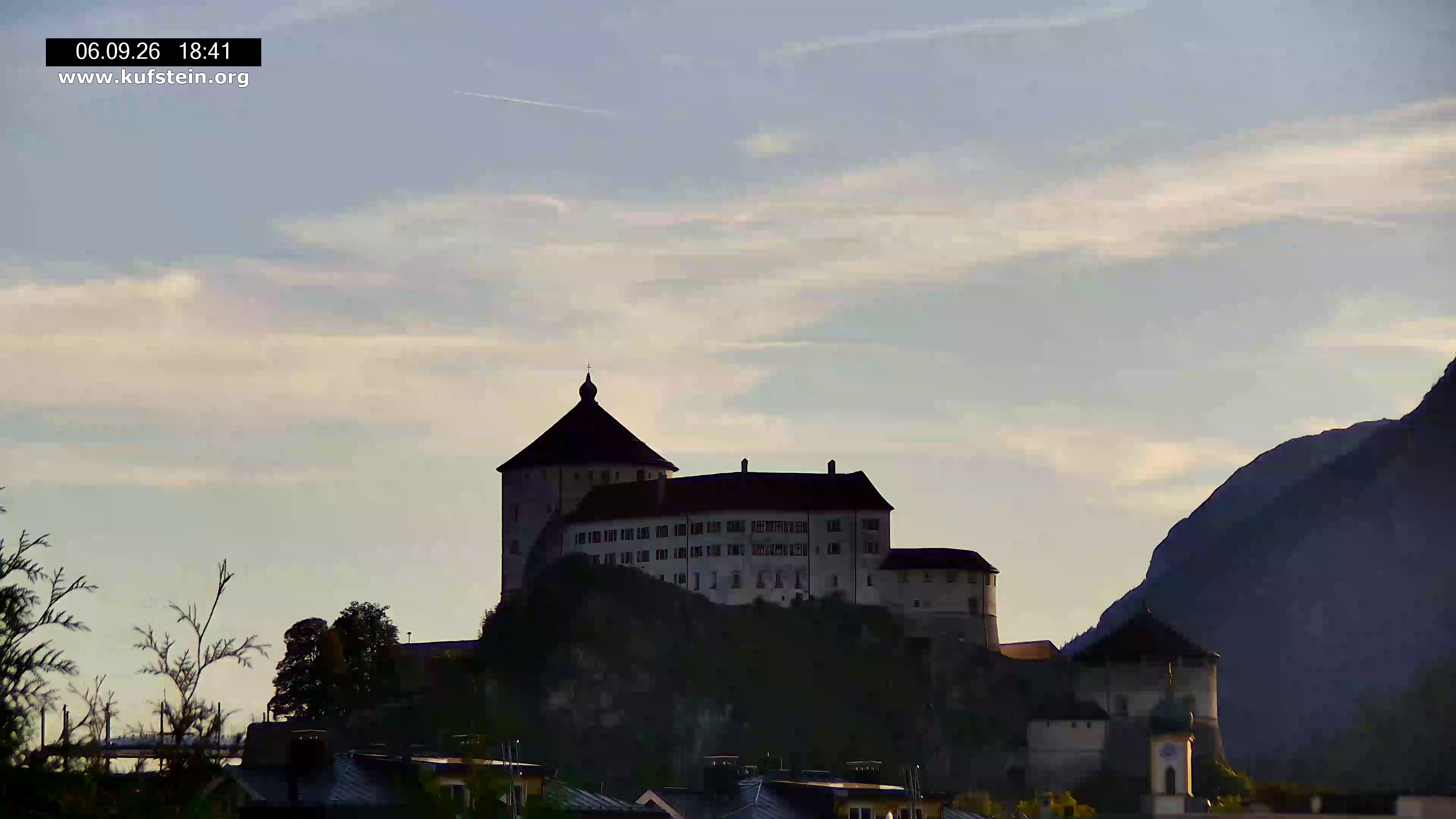 Archiv Foto Webcam Festung Kufstein