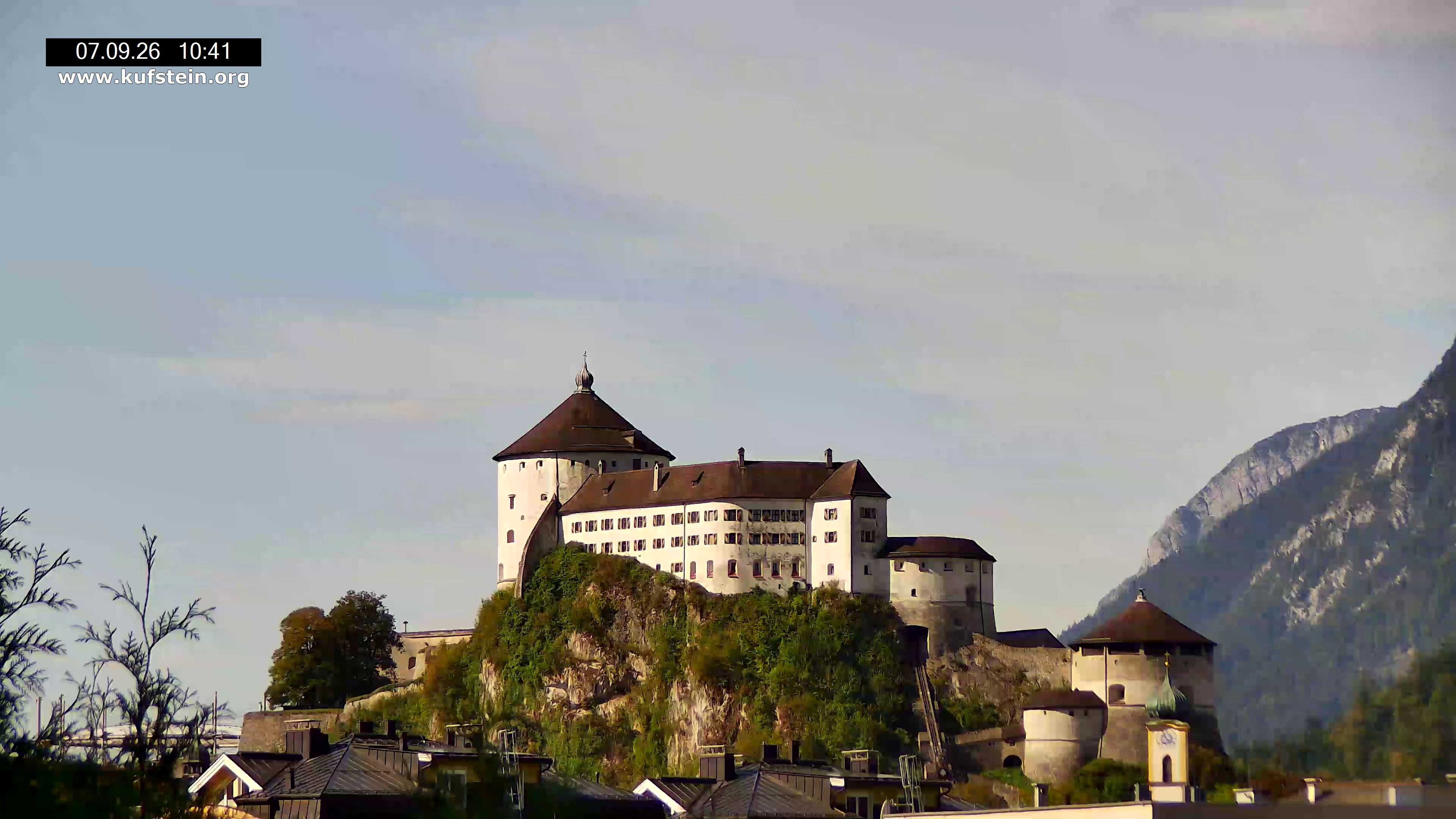 Archiv Foto Webcam Festung Kufstein