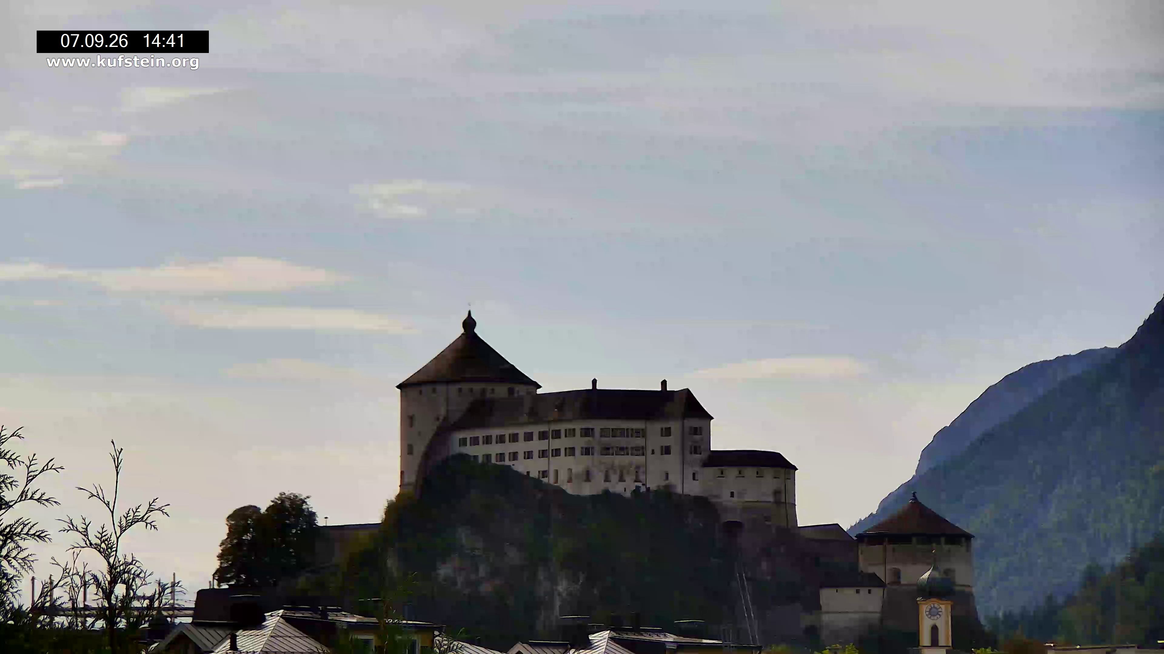 Archiv Foto Webcam Festung Kufstein