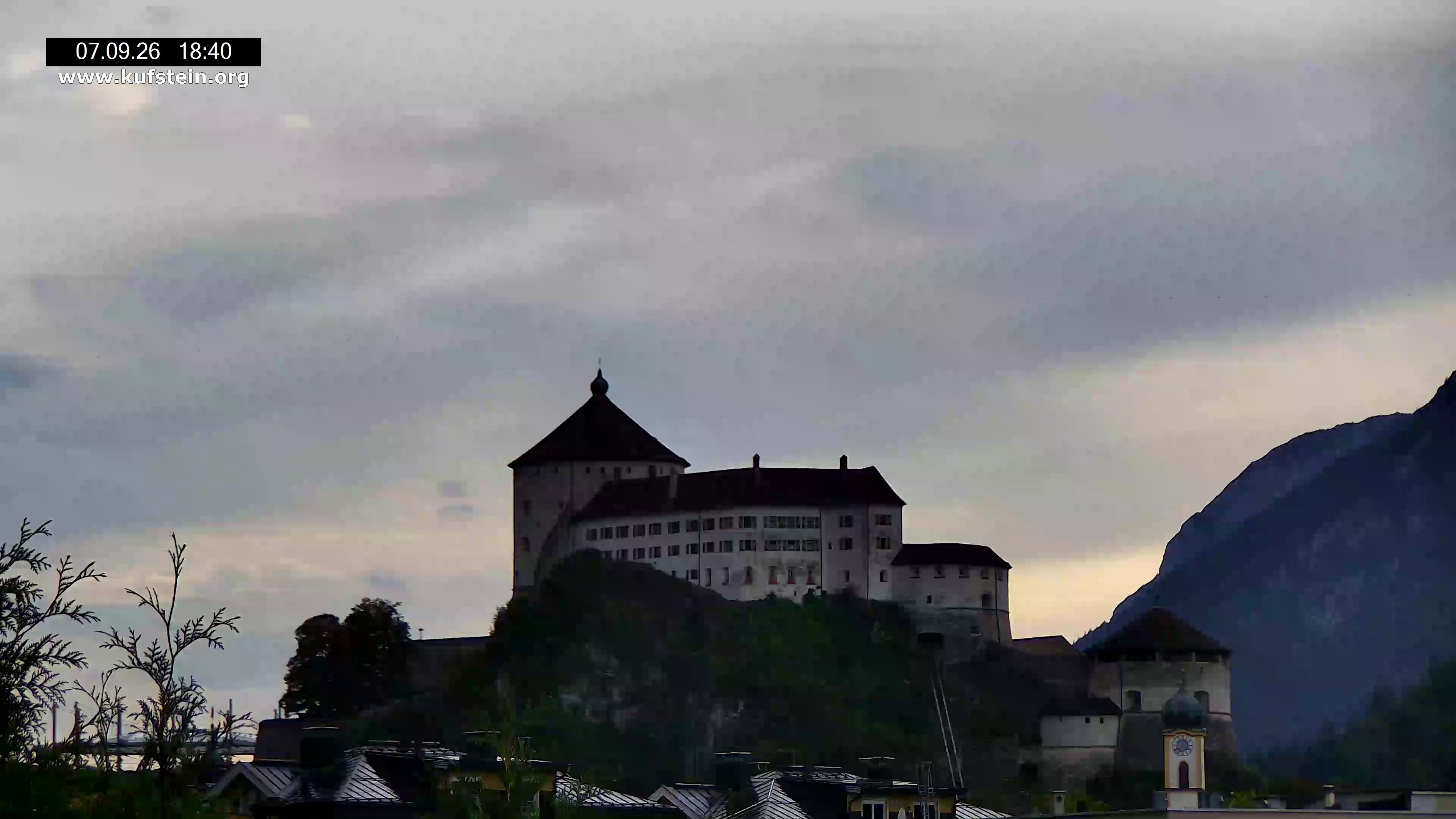 Archiv Foto Webcam Festung Kufstein