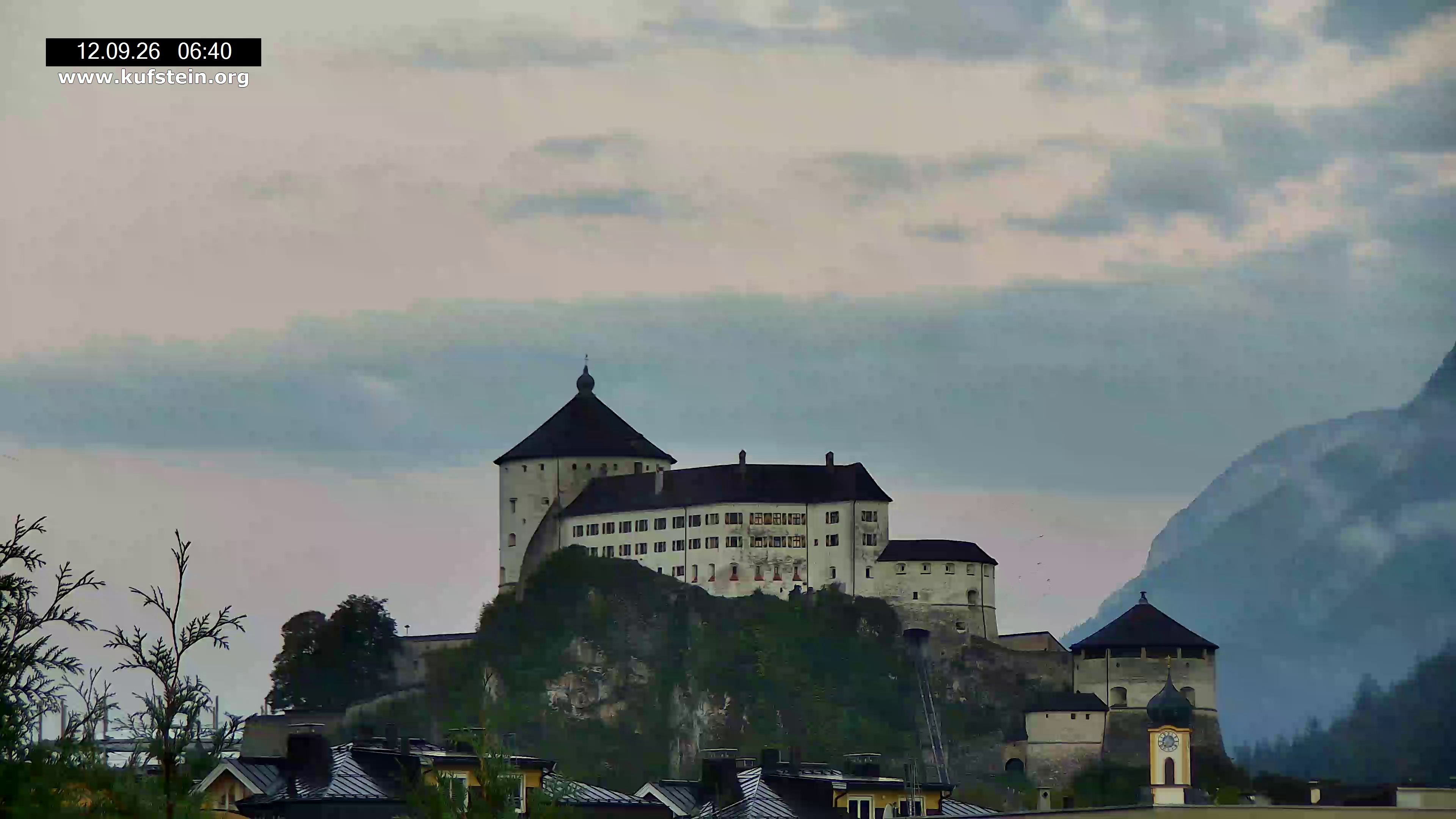 Archiv Foto Webcam Festung Kufstein