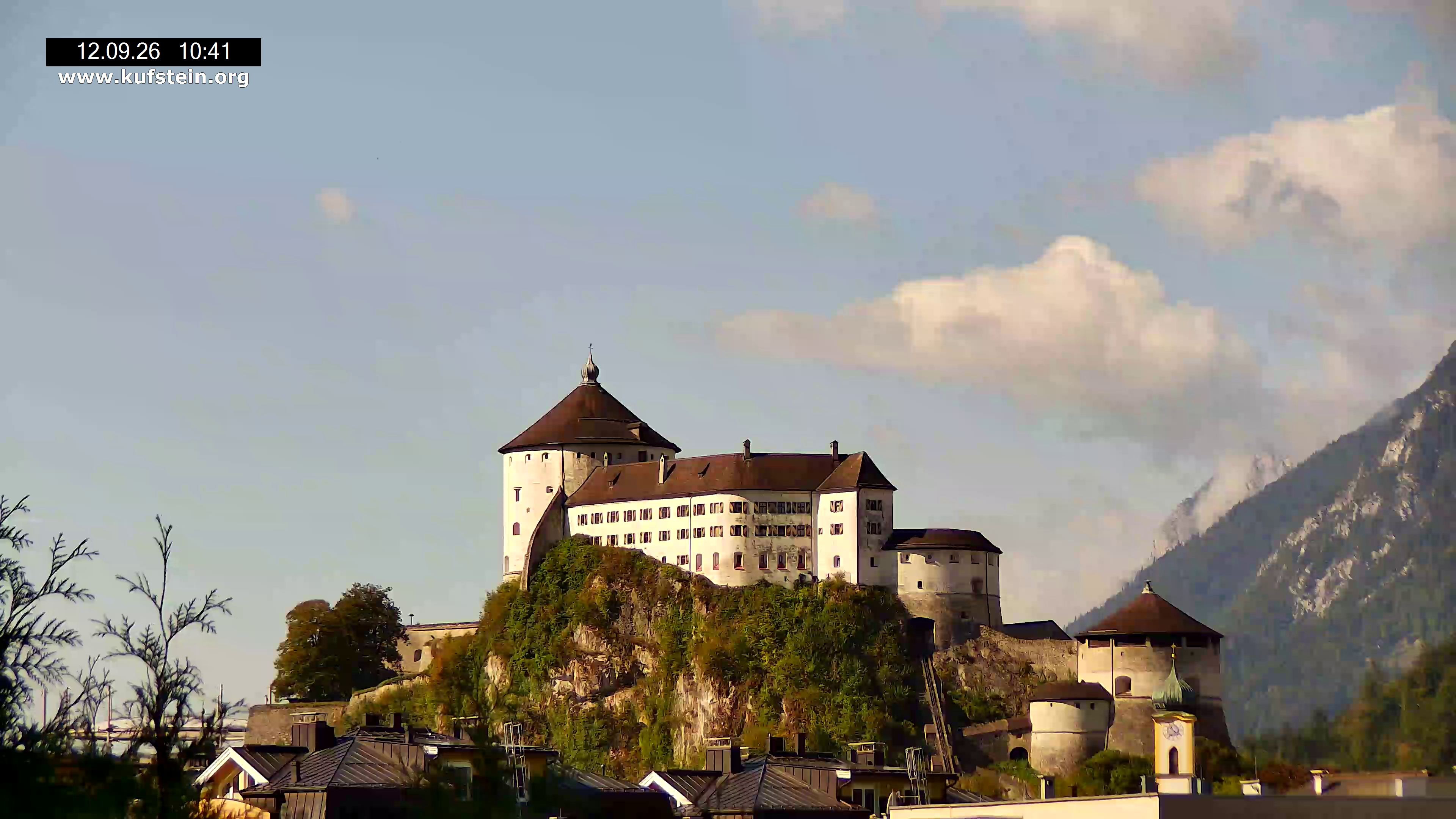 Archiv Foto Webcam Festung Kufstein
