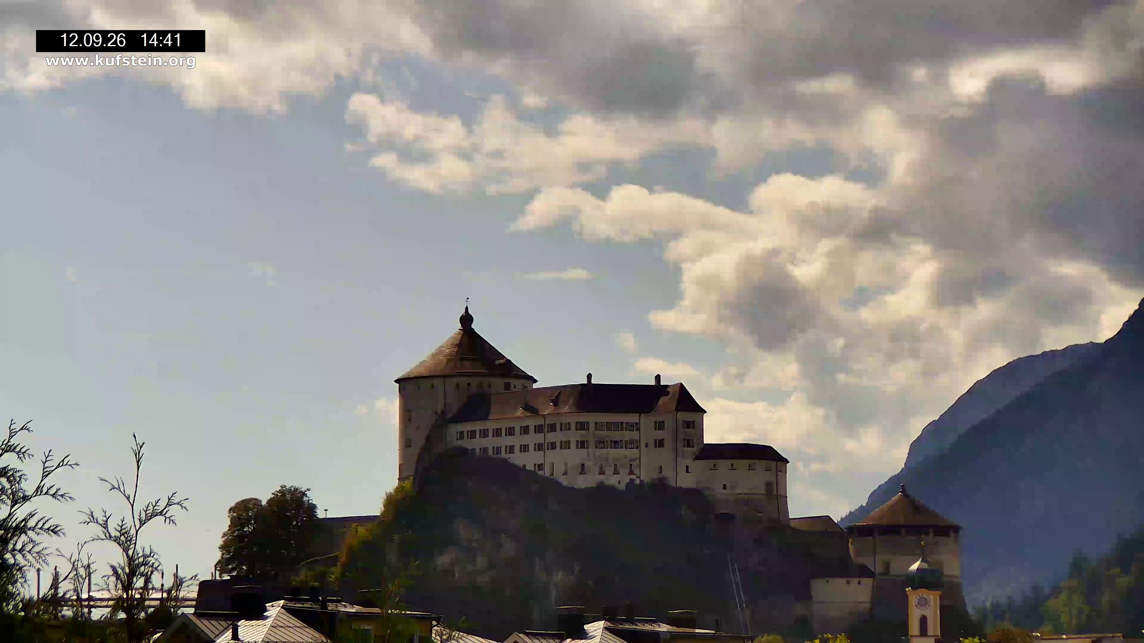 Archiv Foto Webcam Festung Kufstein