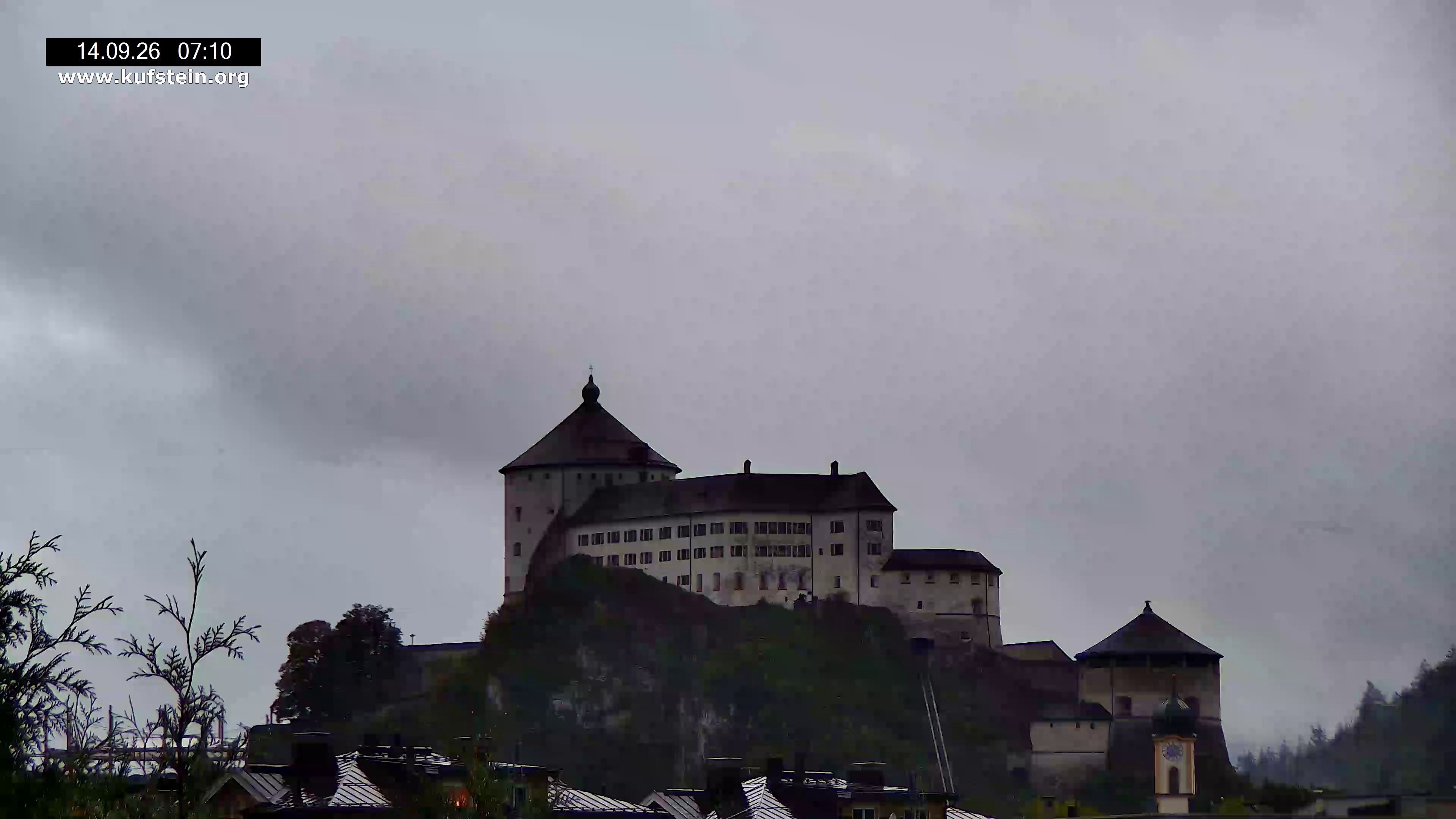 Archiv Foto Webcam Festung Kufstein