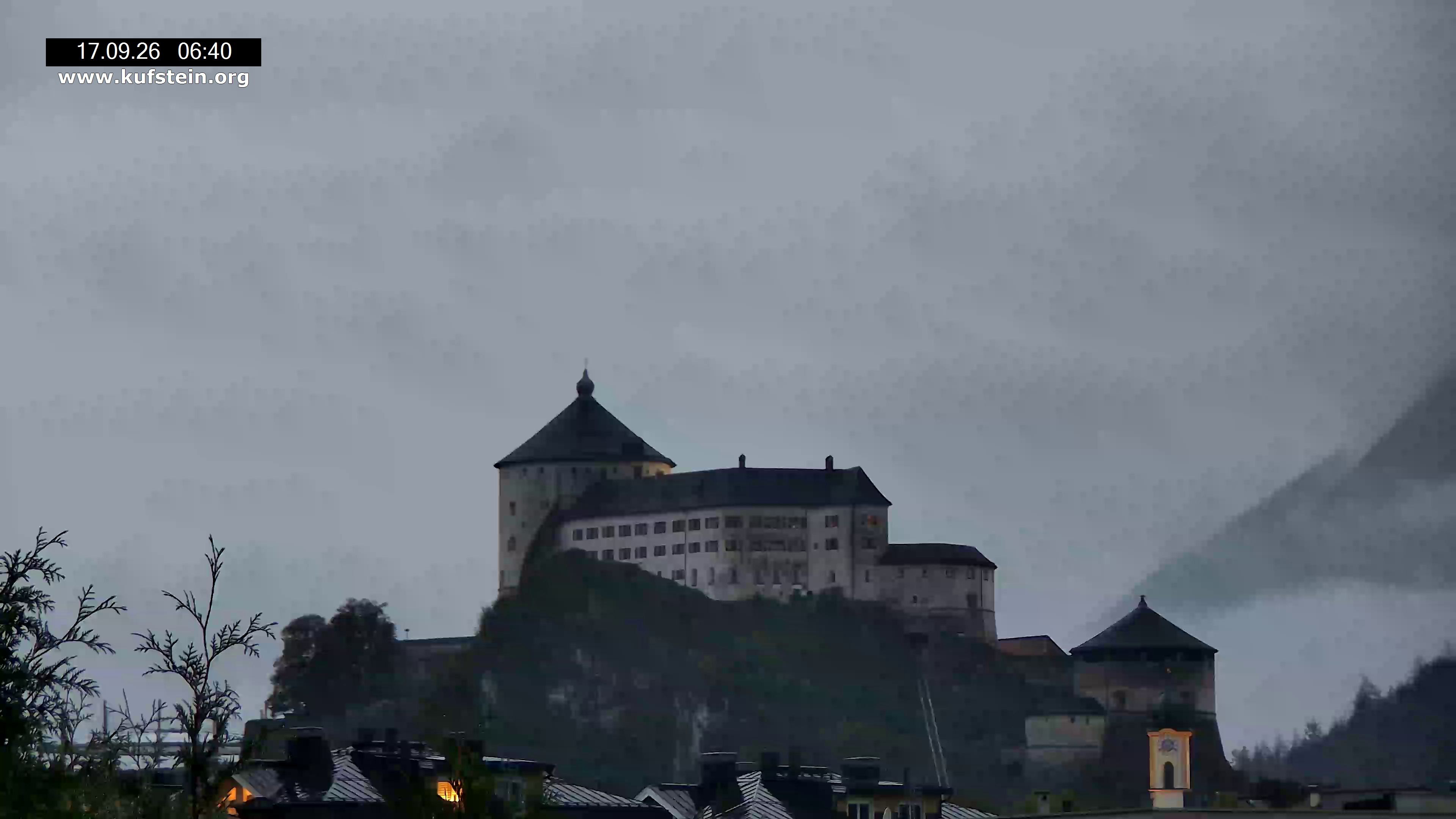 Archived image Webcam Kufstein Fortress