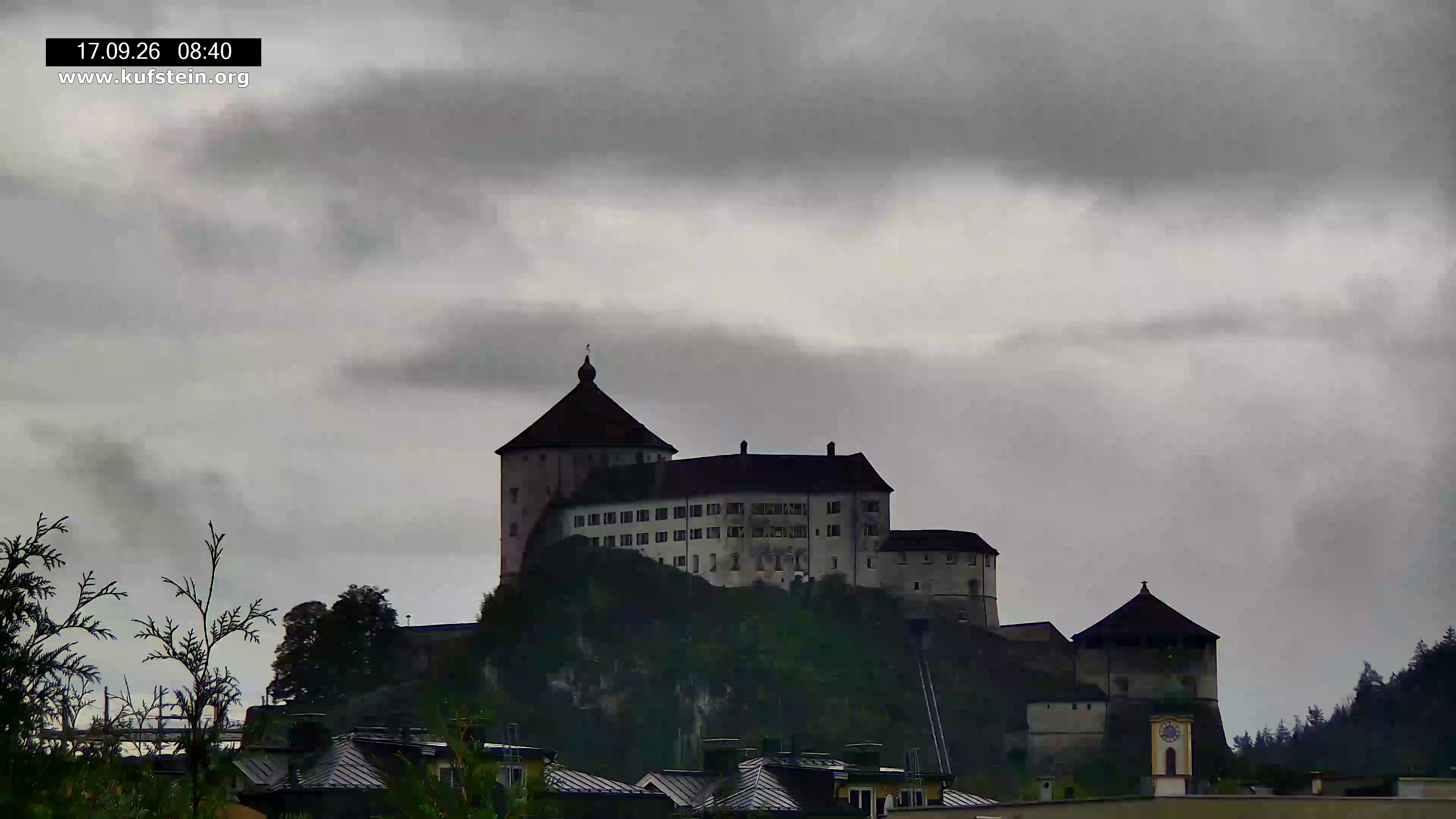 Archived image Webcam Kufstein Fortress