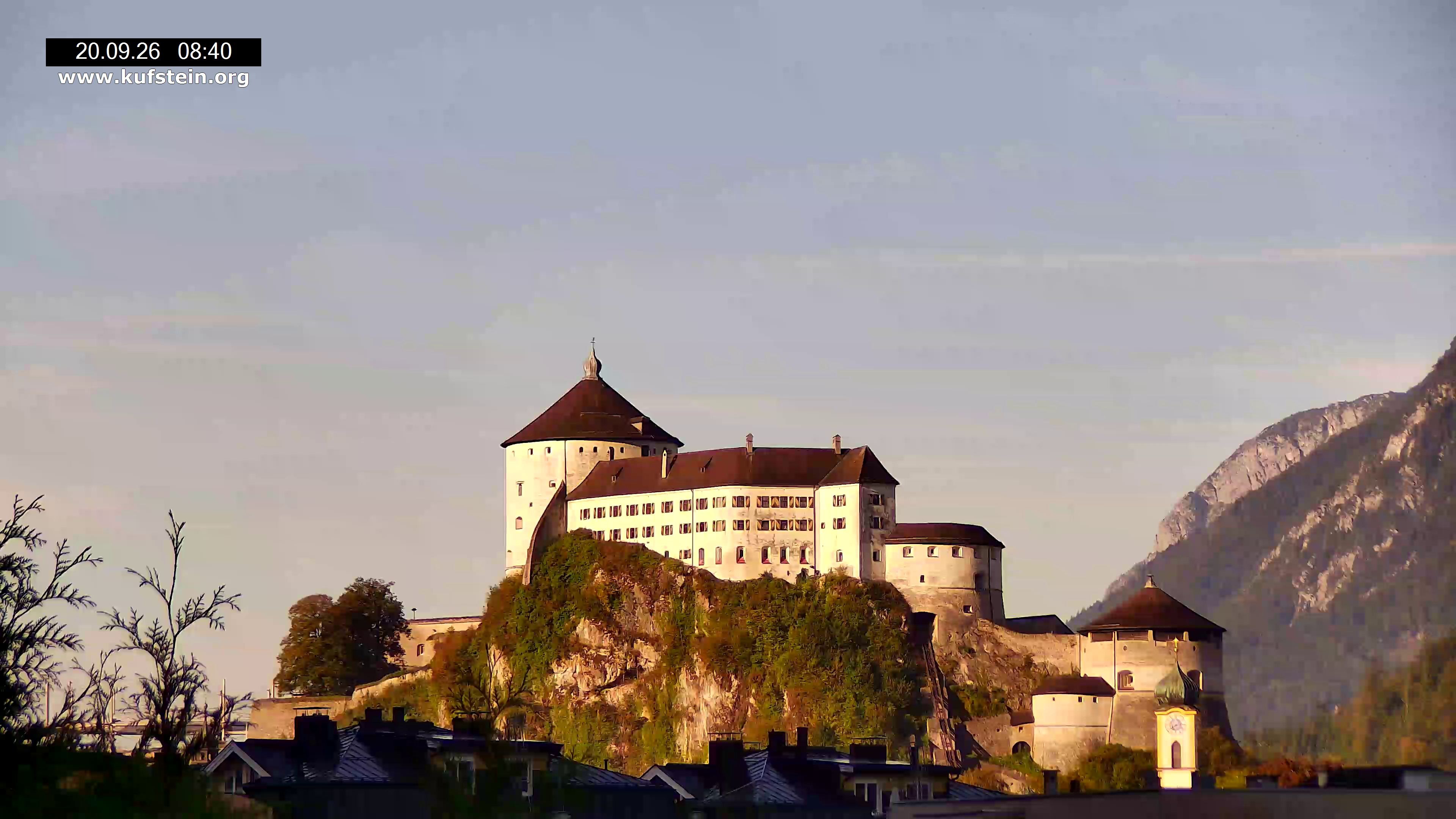 Archiv Foto Webcam Festung Kufstein
