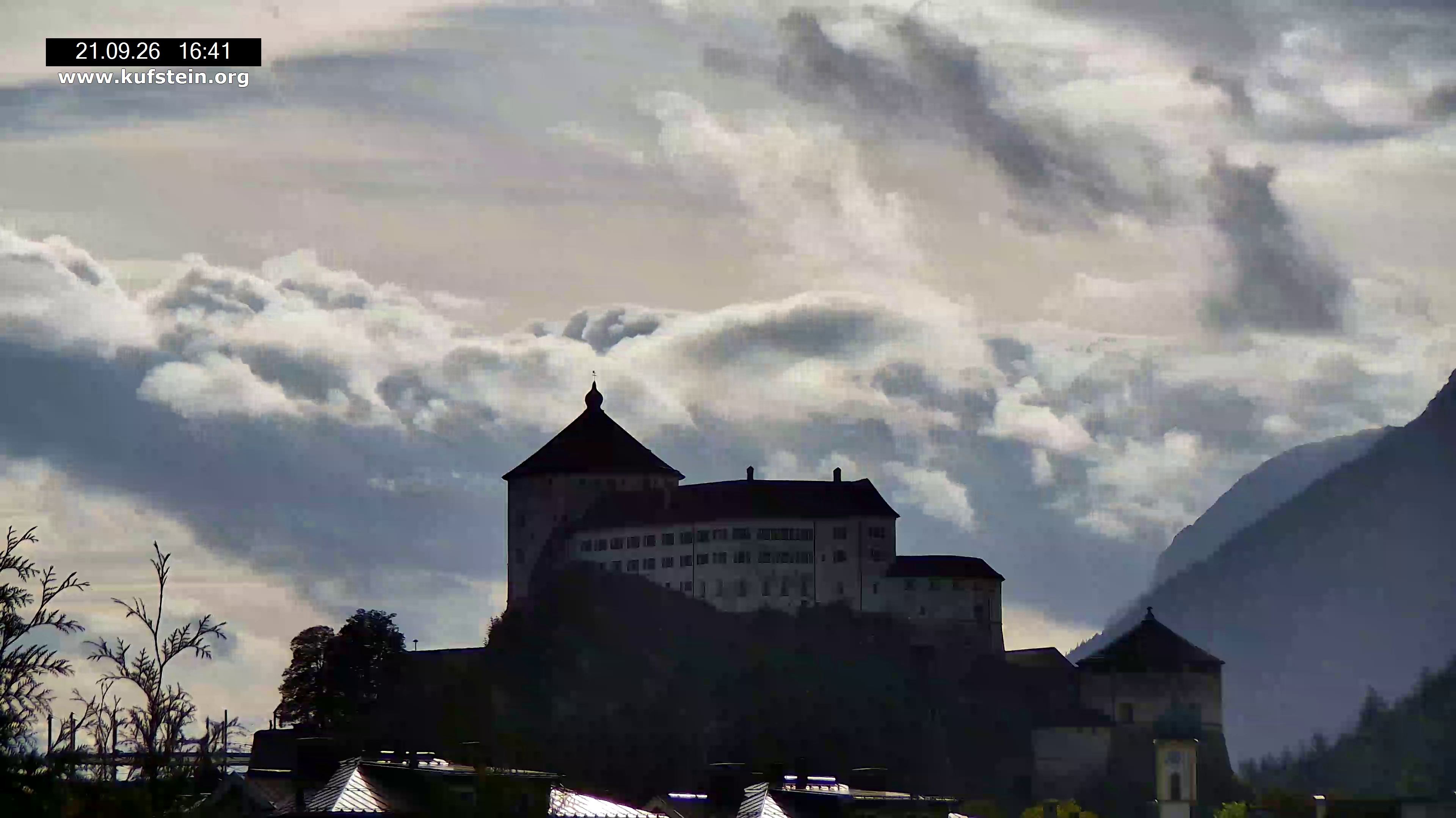 Archived image Webcam Kufstein Fortress