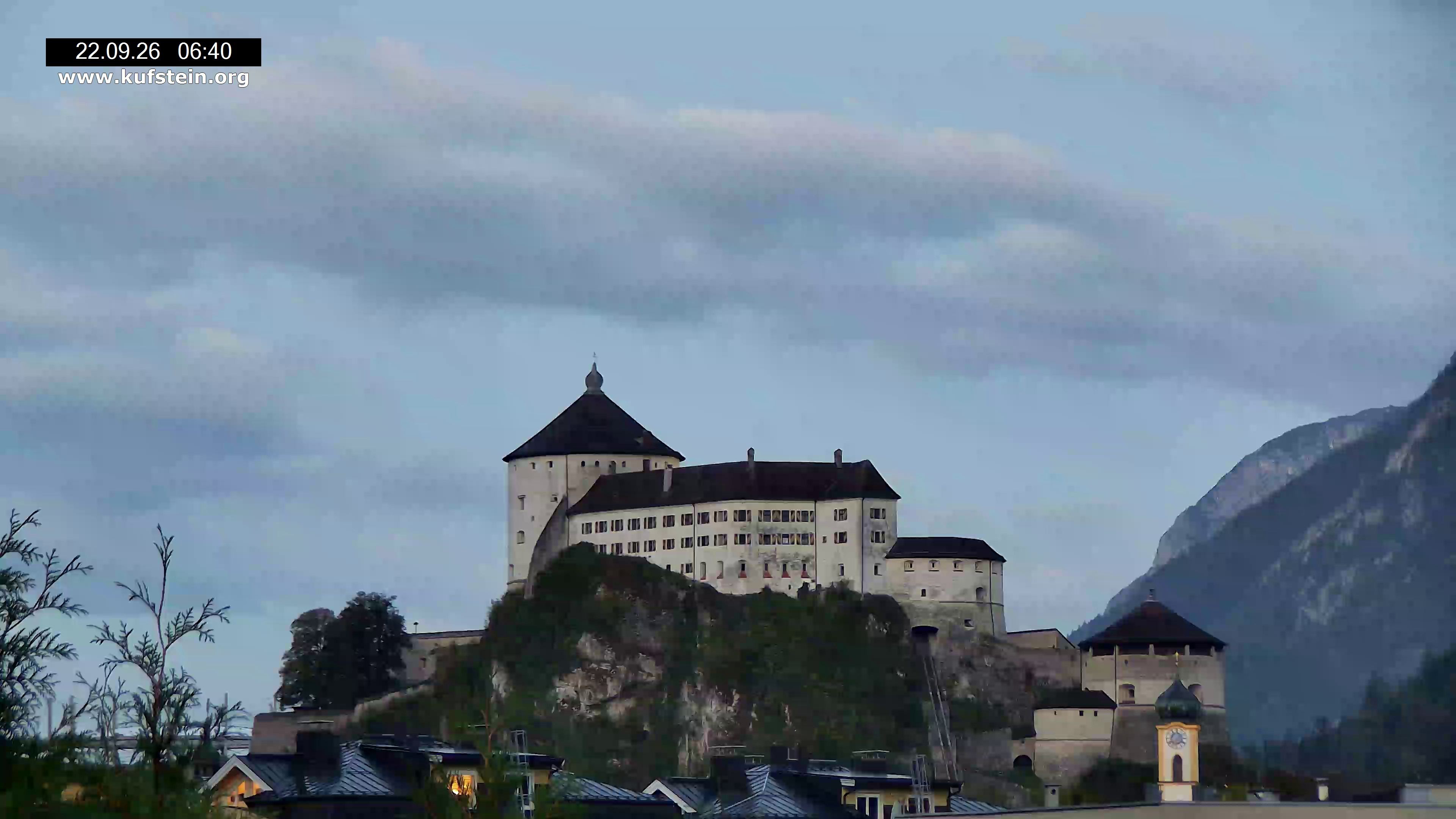 Archiv Foto Webcam Festung Kufstein