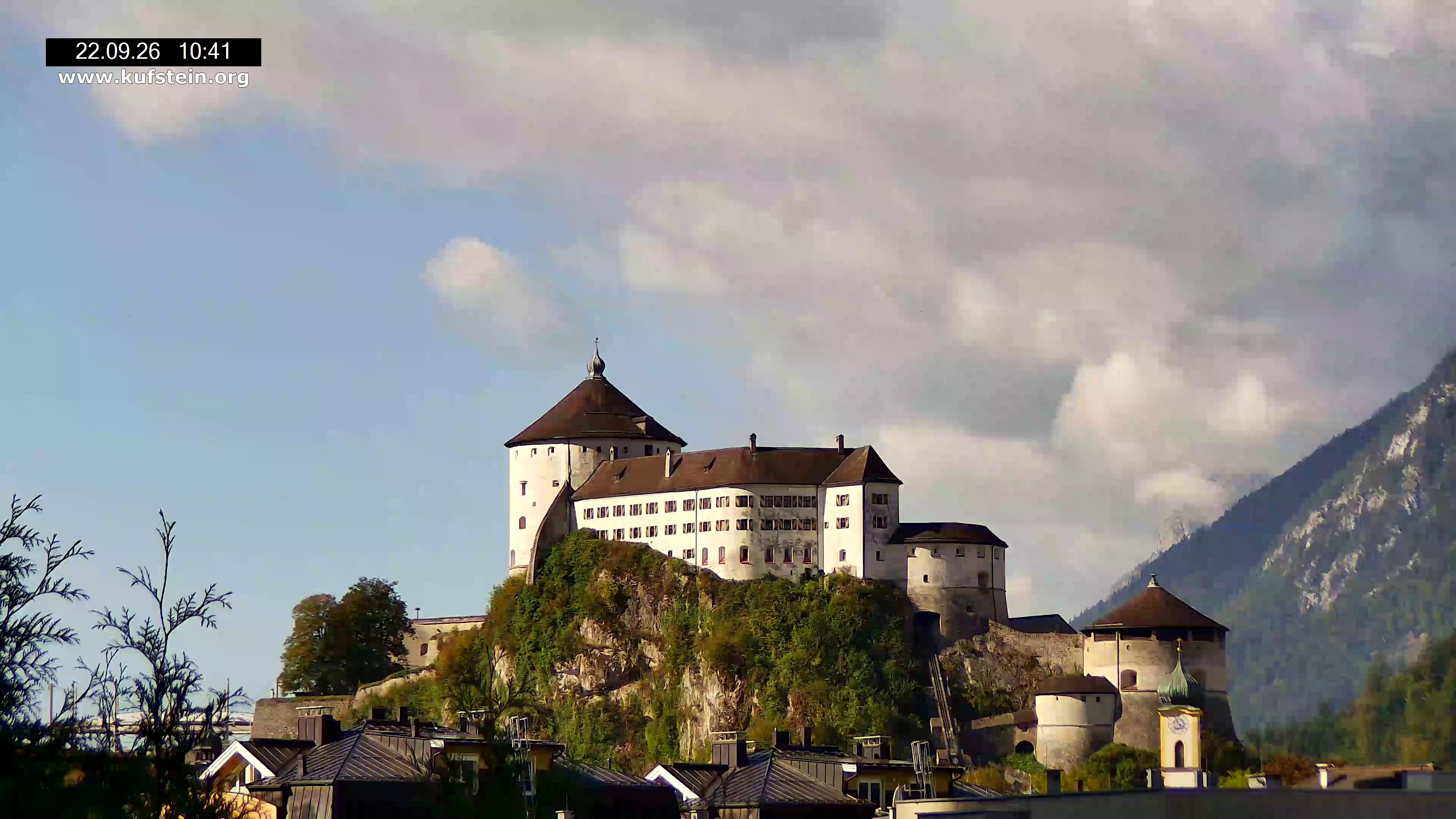 Archiv Foto Webcam Festung Kufstein