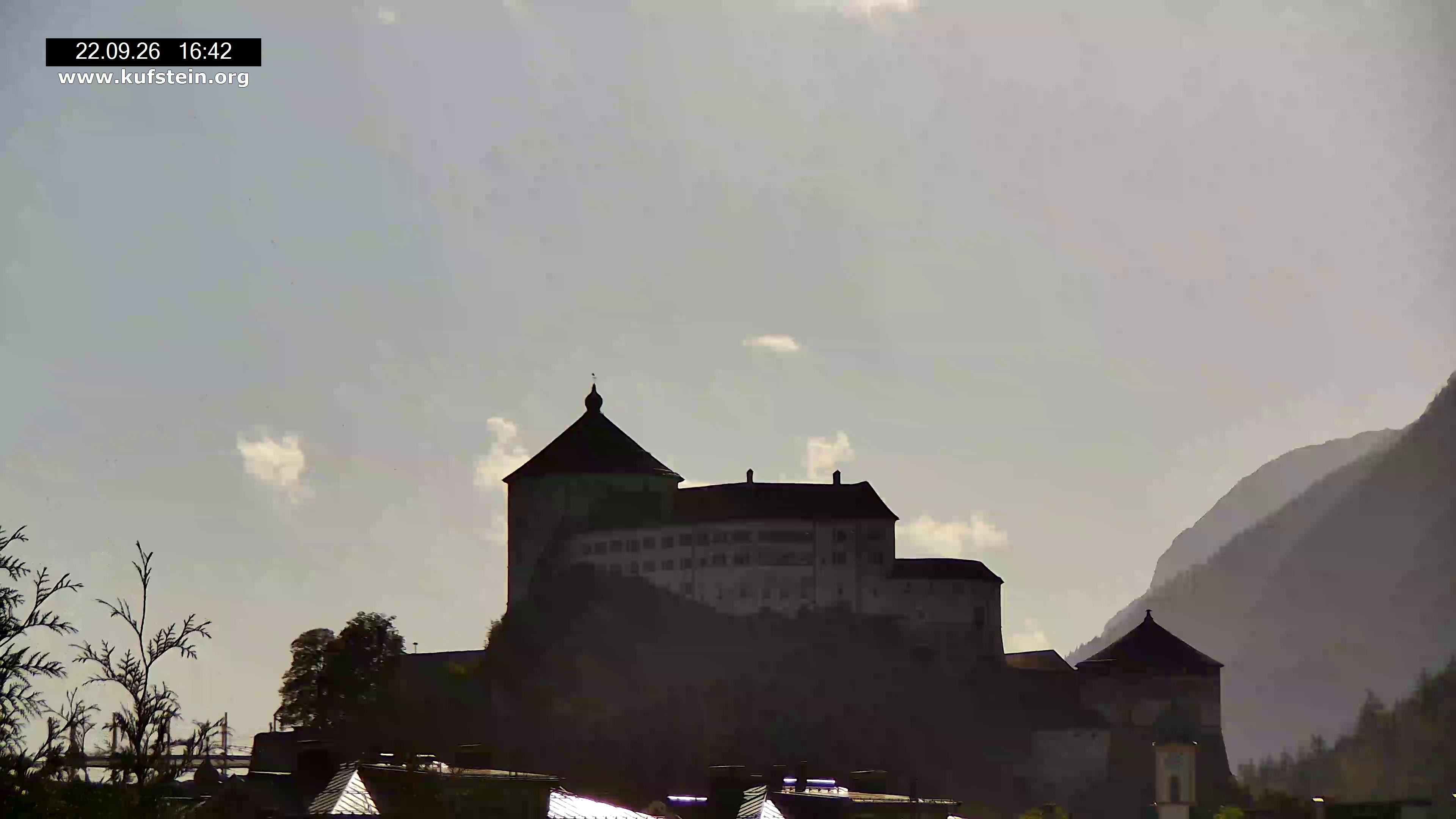 Archiv Foto Webcam Festung Kufstein