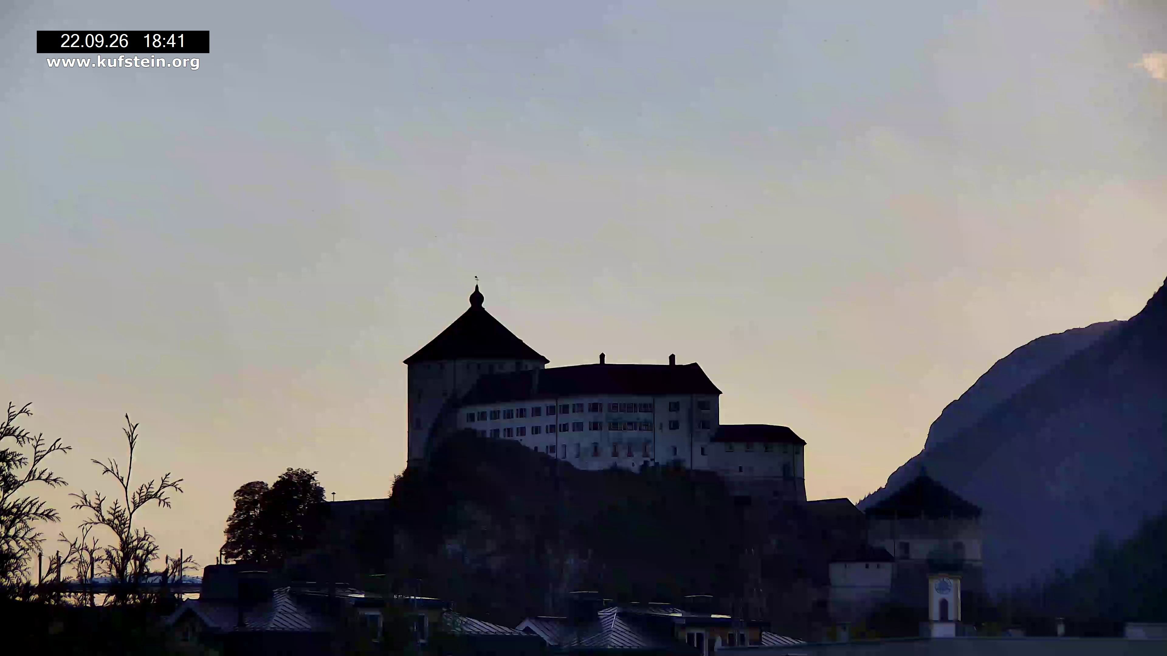 Archiv Foto Webcam Festung Kufstein