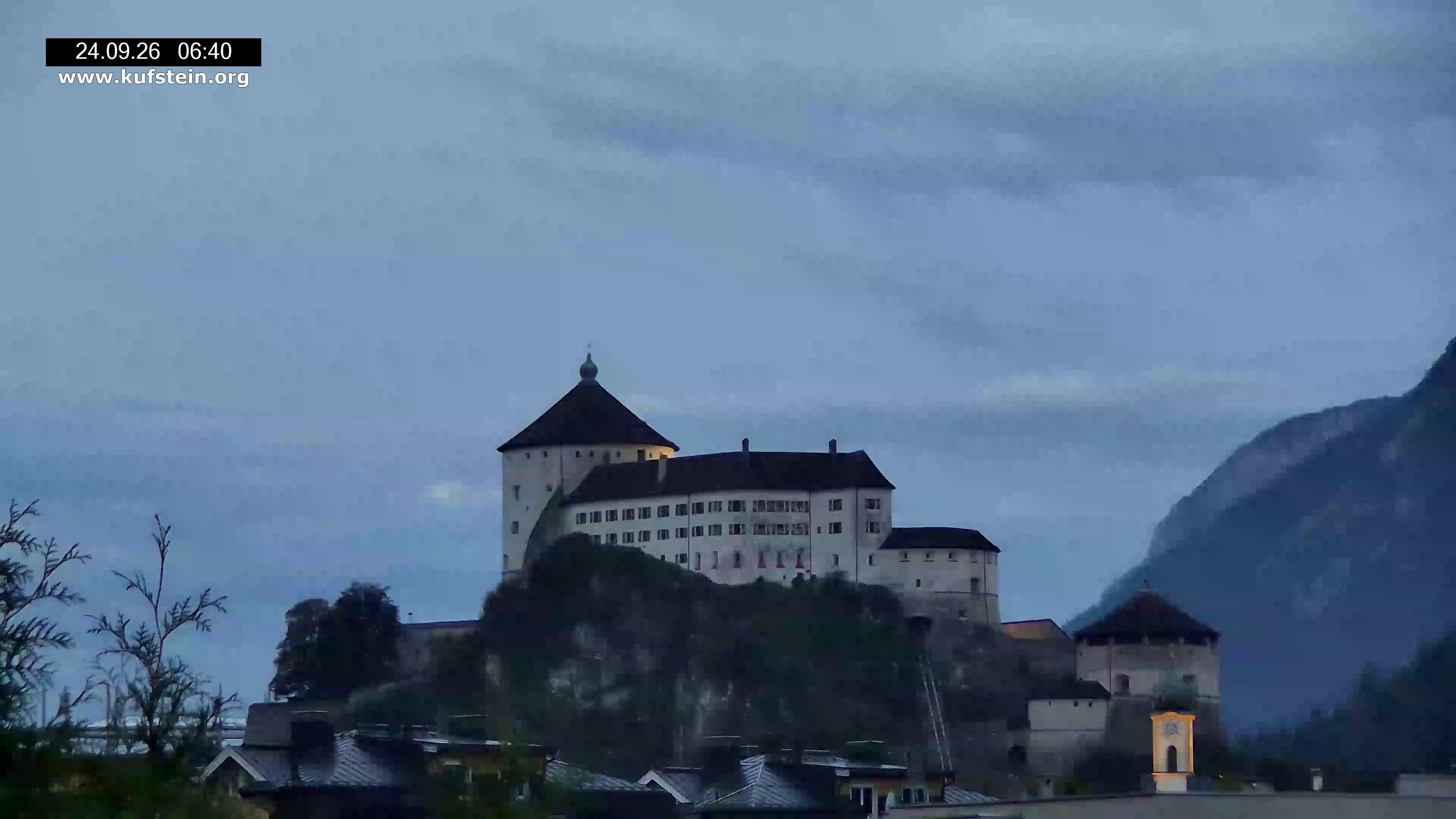 Archiv Foto Webcam Festung Kufstein