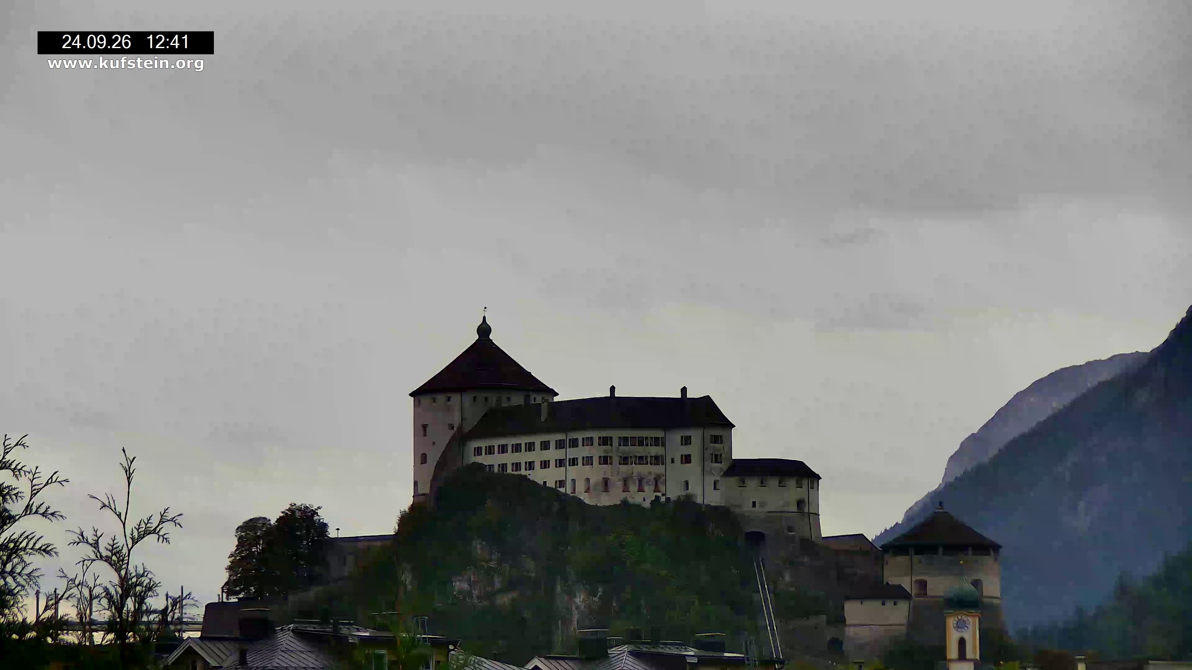 Archiv Foto Webcam Festung Kufstein
