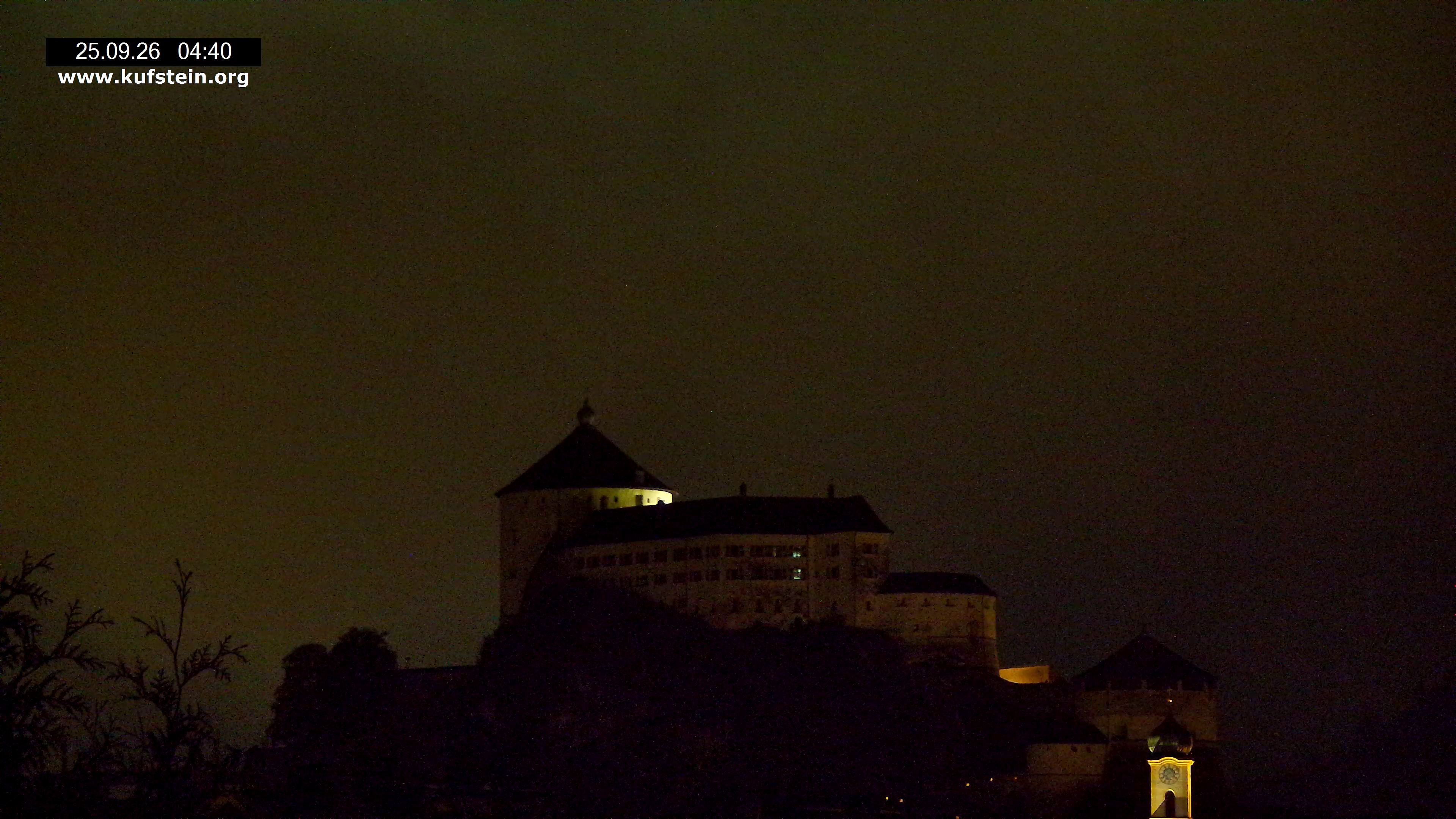 Archived image Webcam Kufstein Fortress