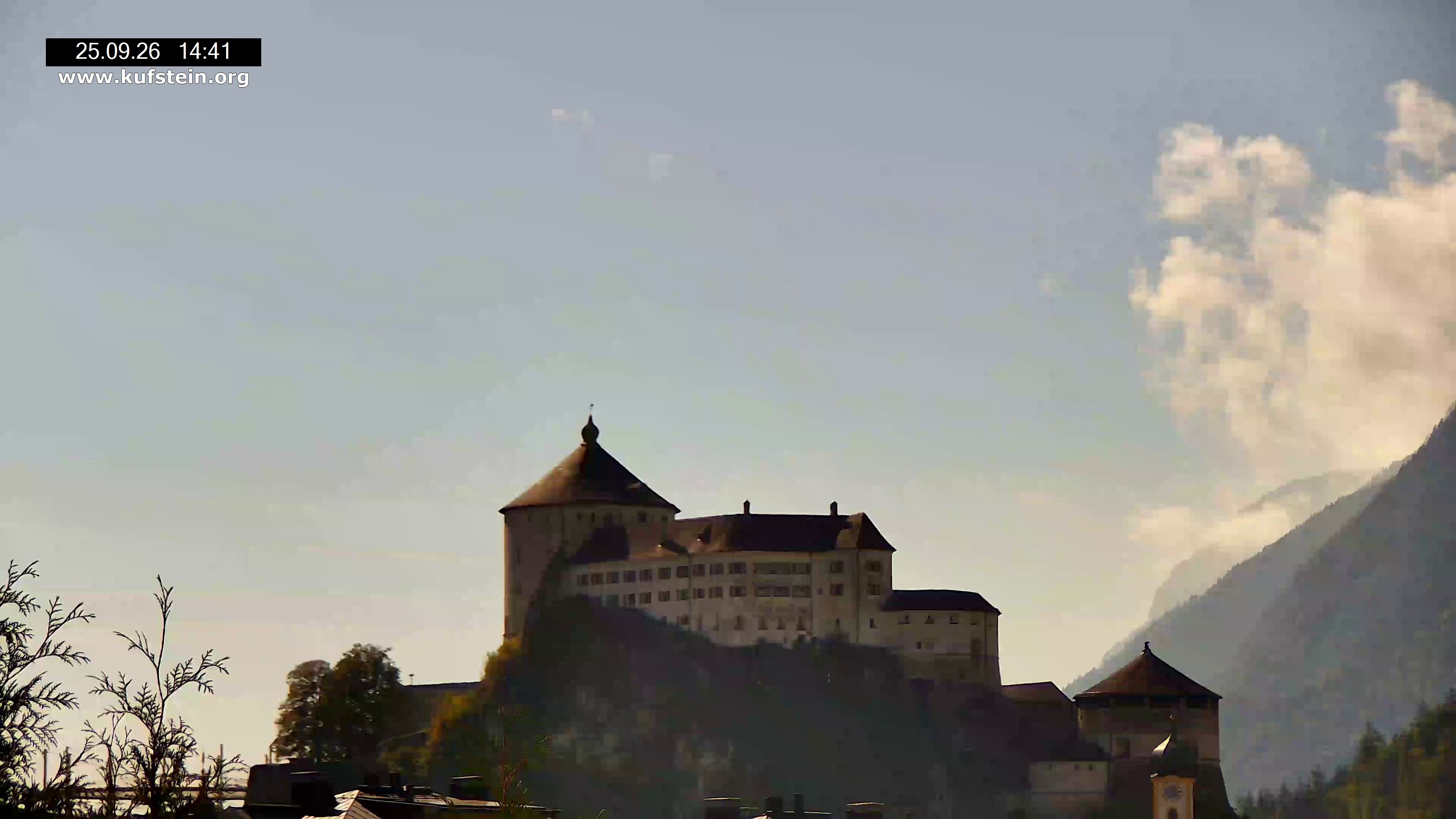 Archiv Foto Webcam Festung Kufstein