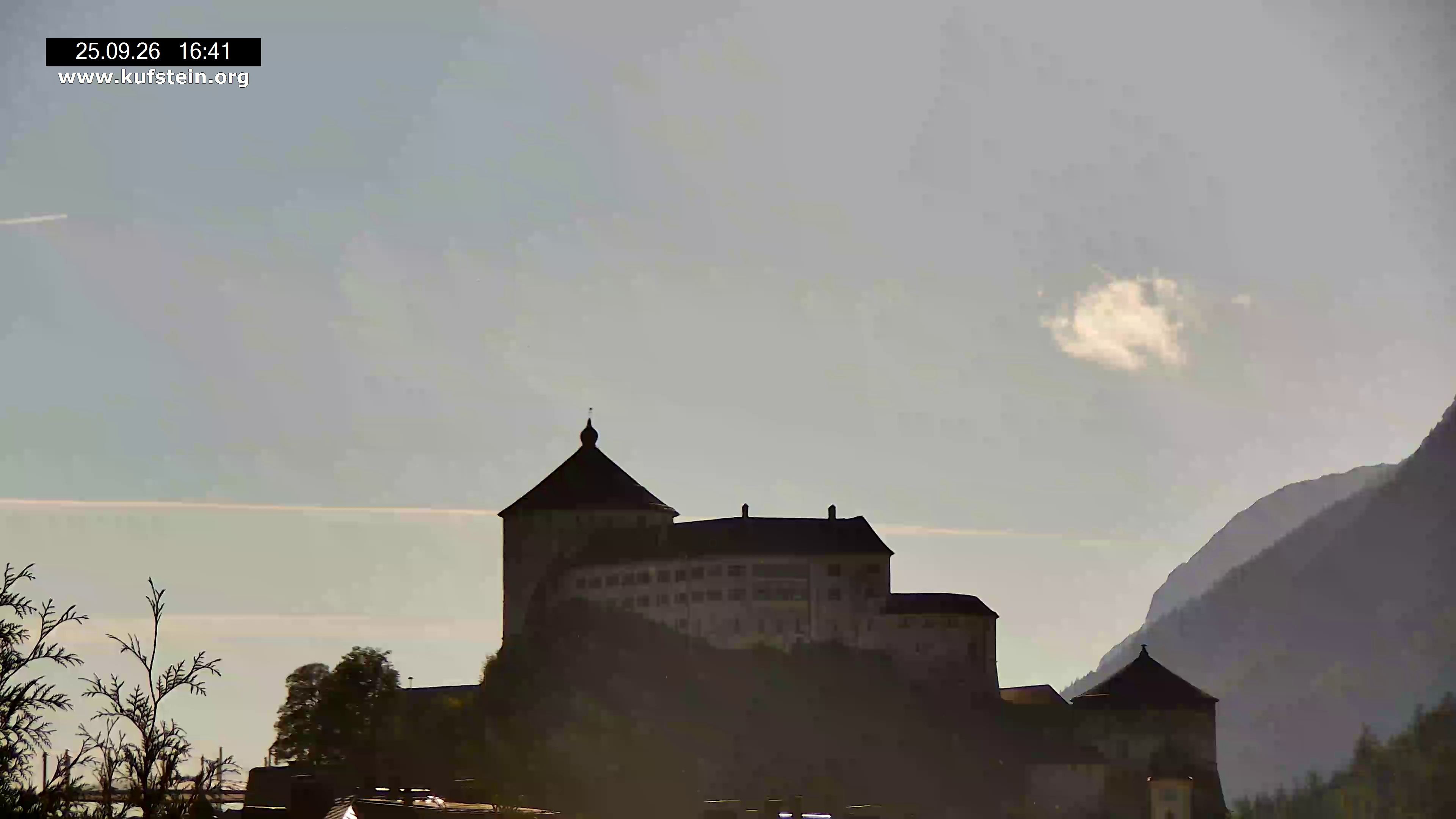 Archiv Foto Webcam Festung Kufstein