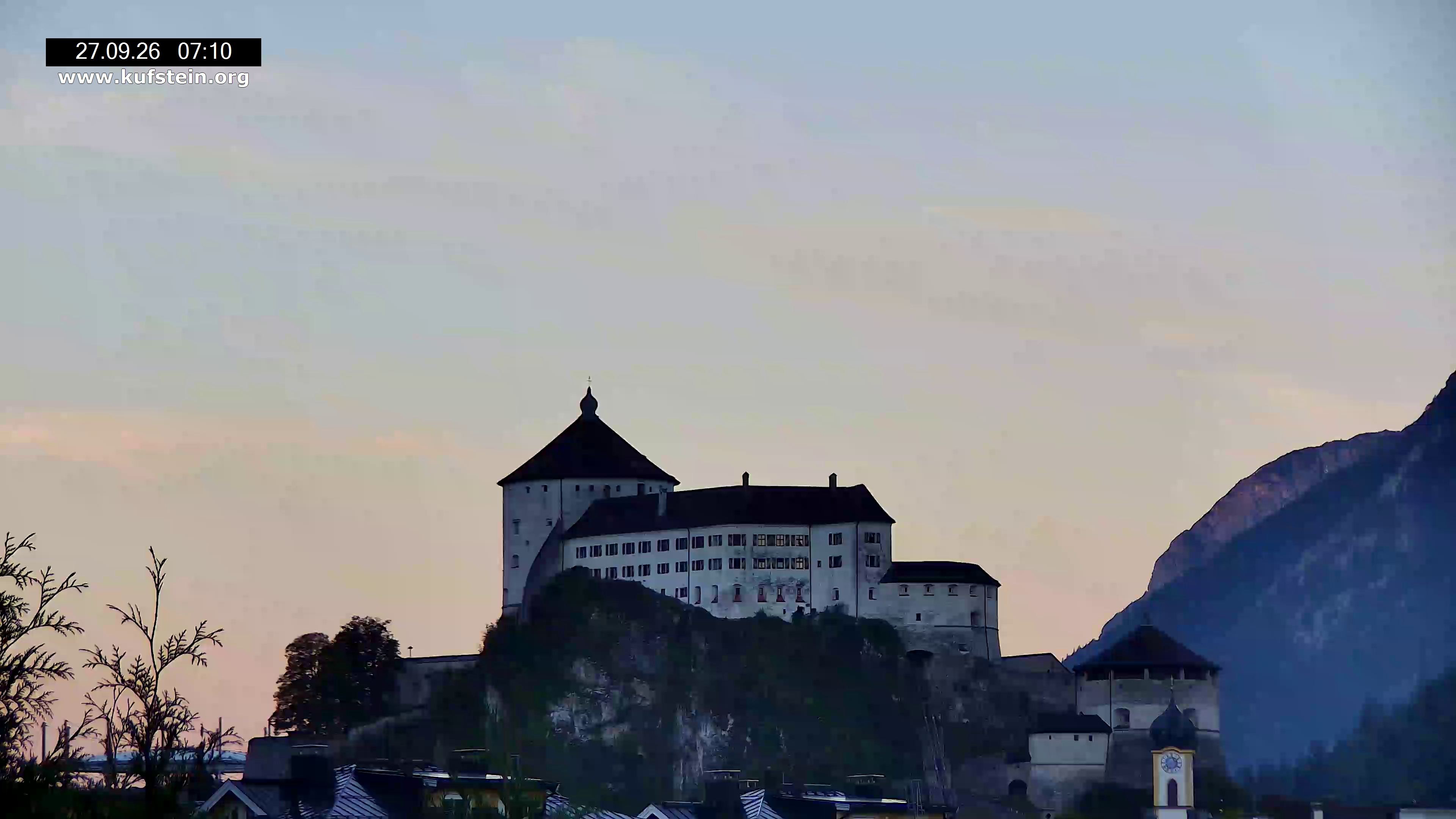 Archiv Foto Webcam Festung Kufstein