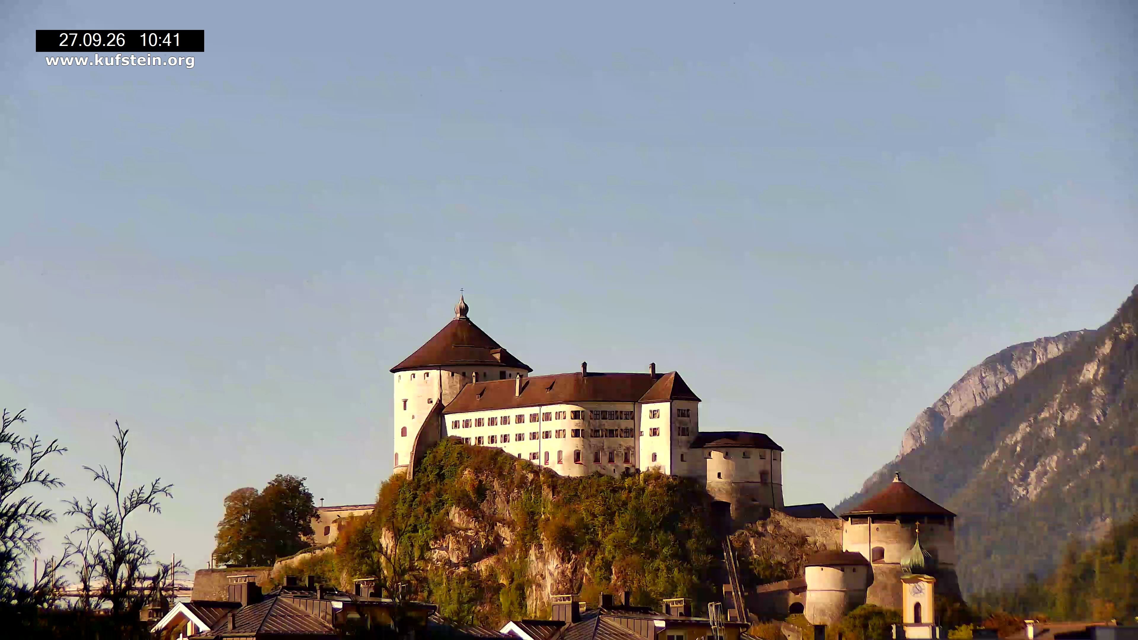 Archiv Foto Webcam Festung Kufstein