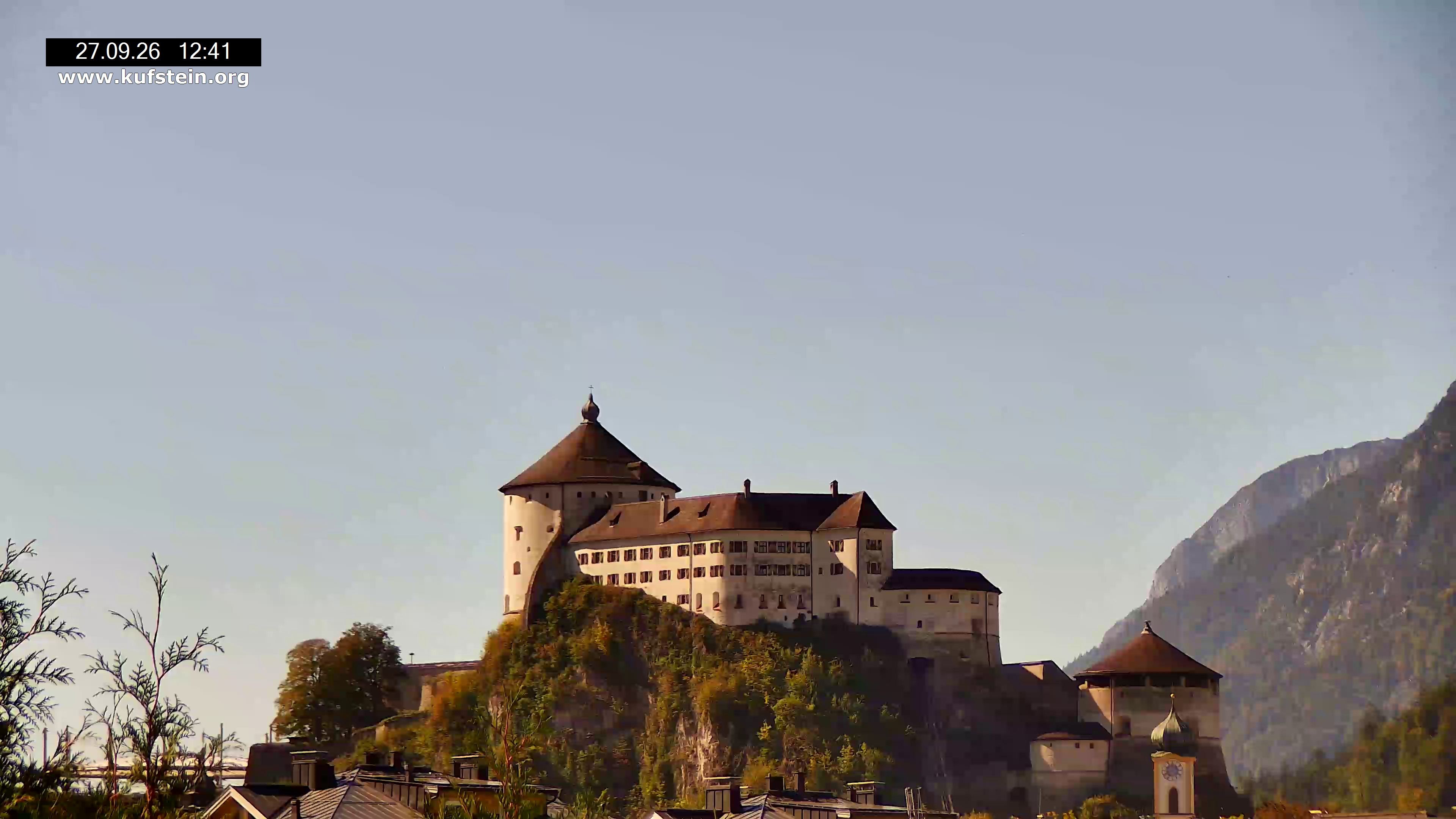 Archiv Foto Webcam Festung Kufstein