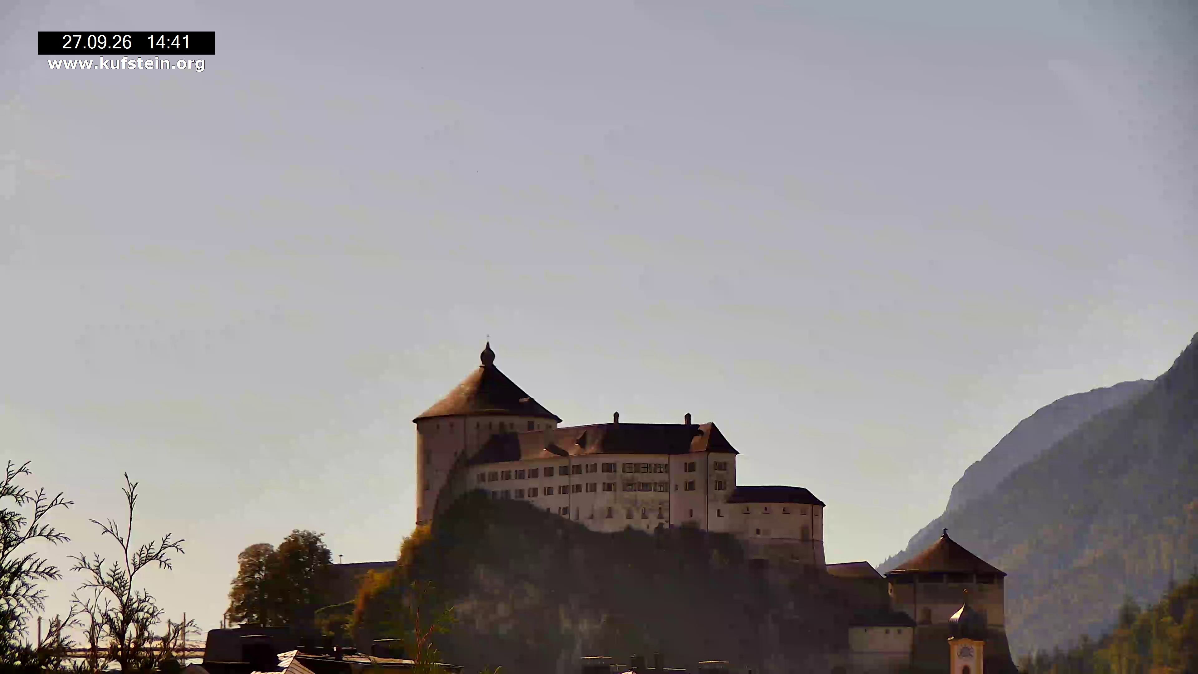 Archiv Foto Webcam Festung Kufstein