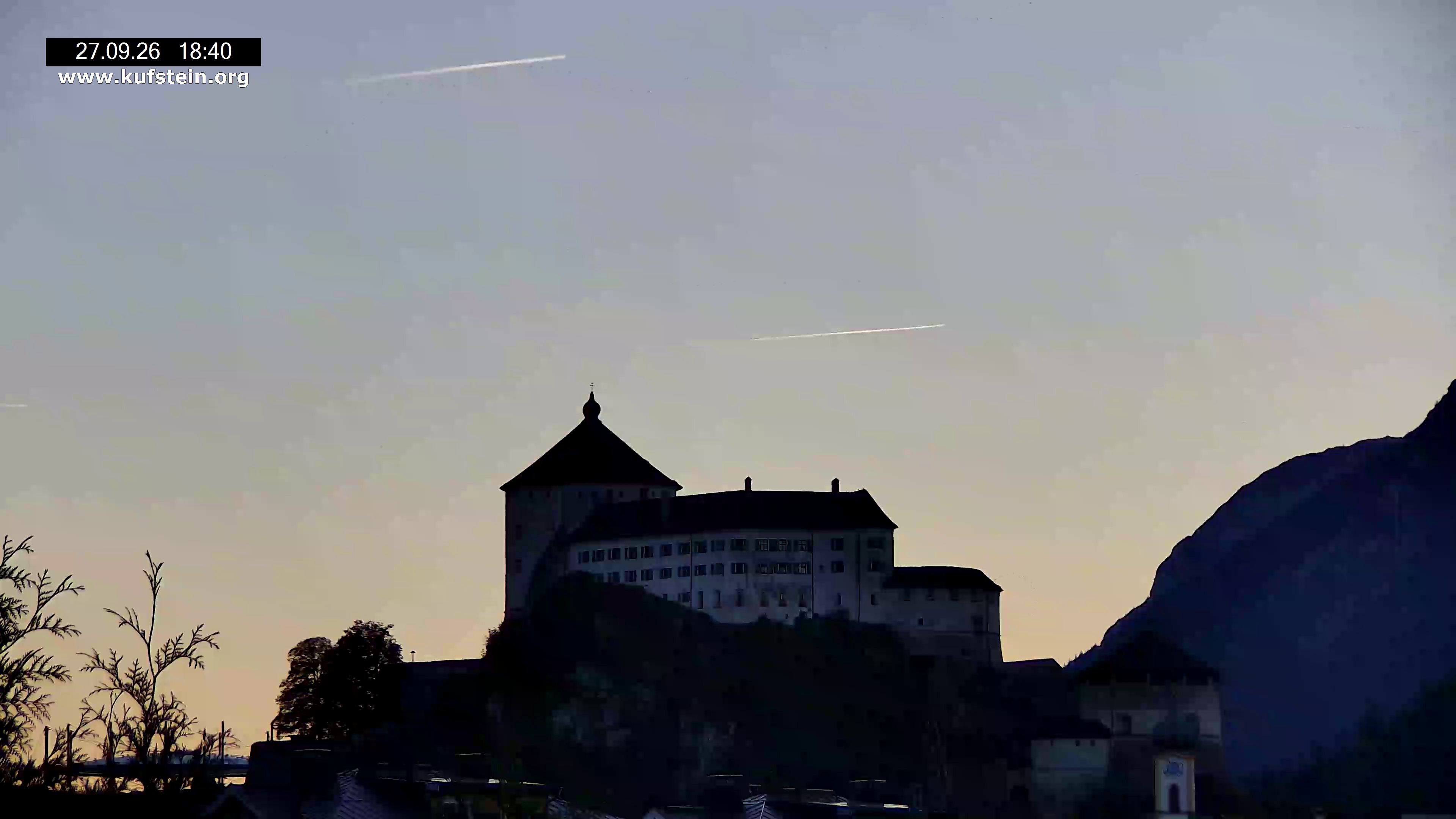 Archiv Foto Webcam Festung Kufstein