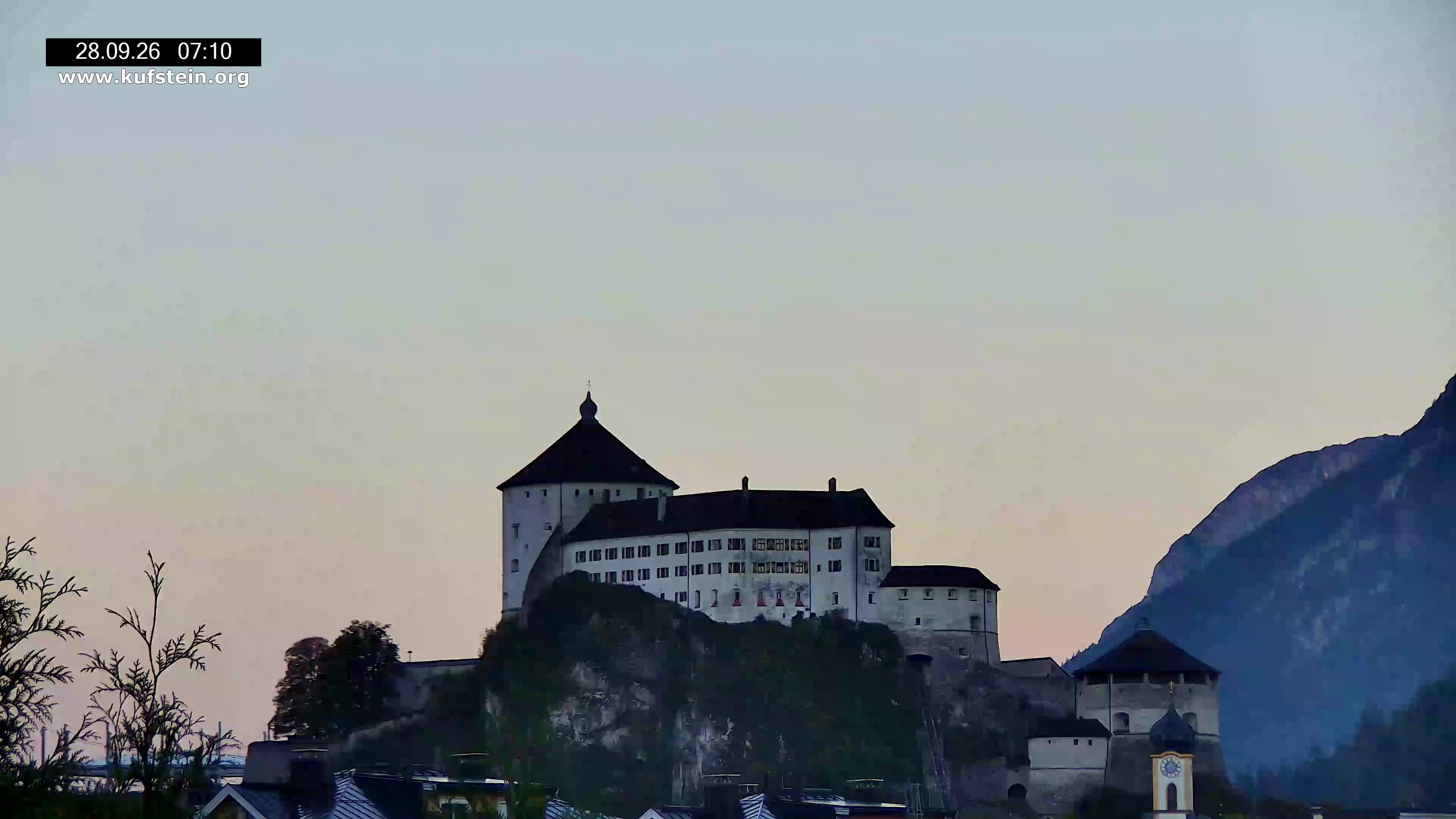Archiv Foto Webcam Festung Kufstein