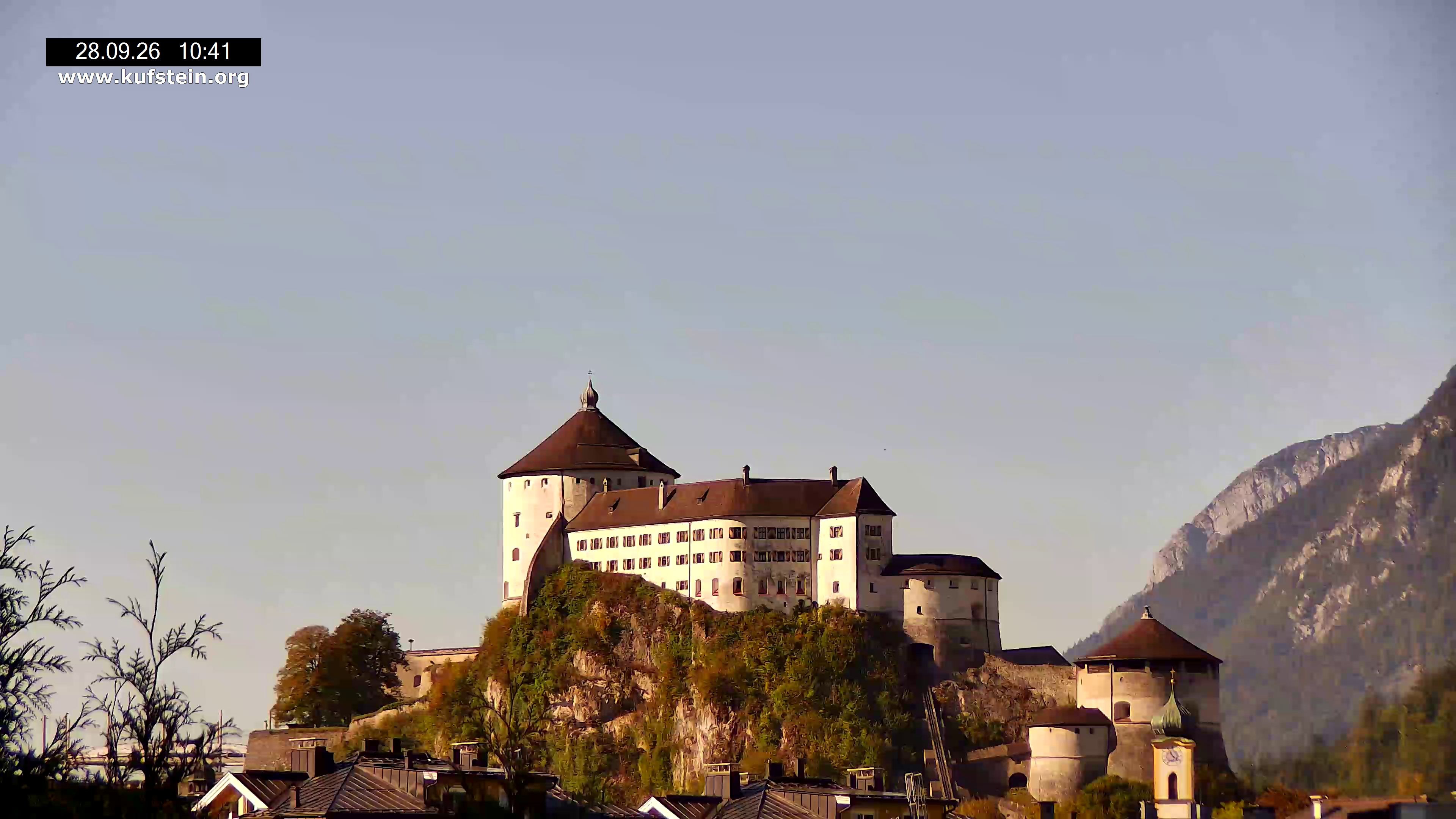 Archiv Foto Webcam Festung Kufstein