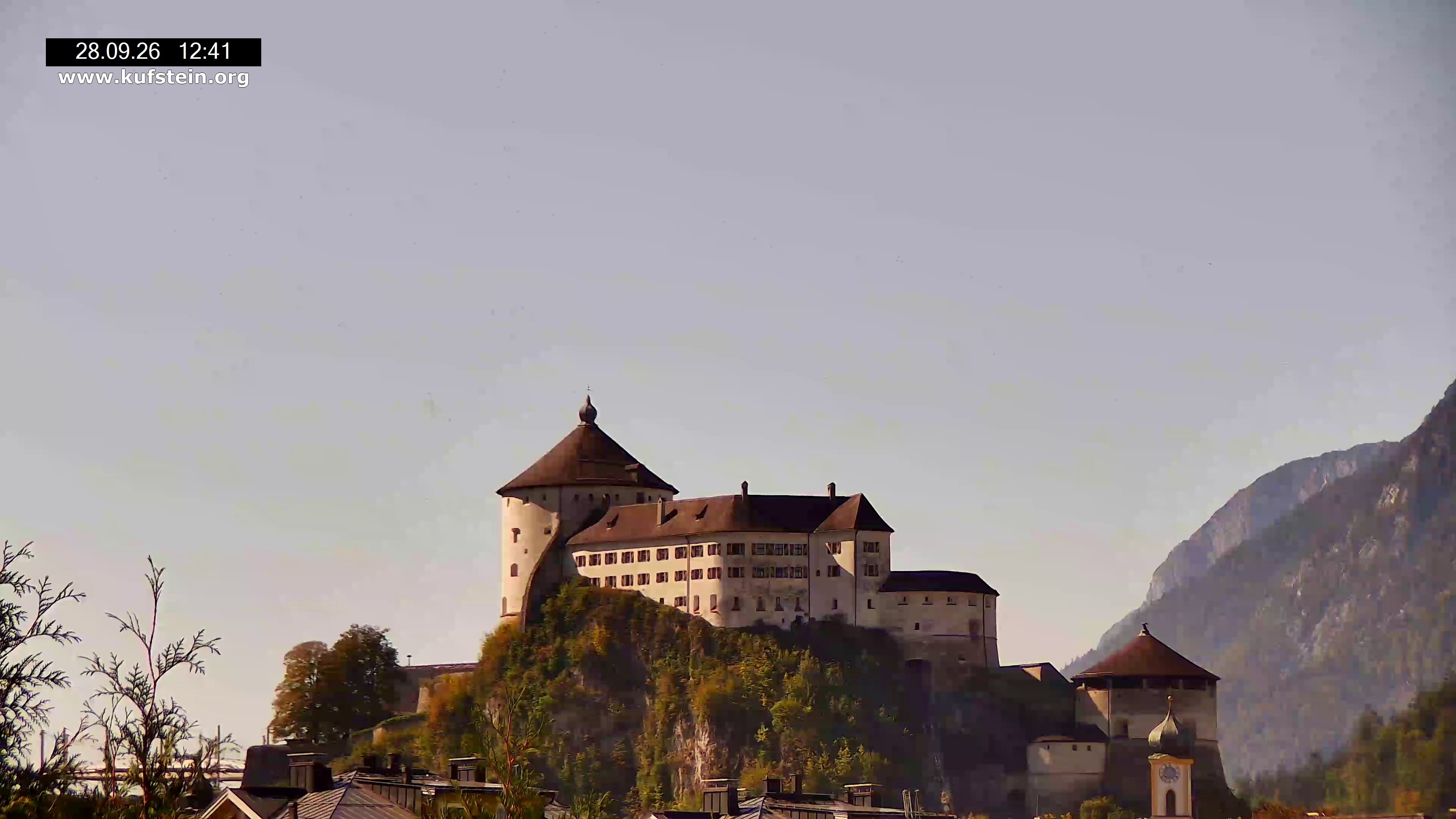 Archiv Foto Webcam Festung Kufstein