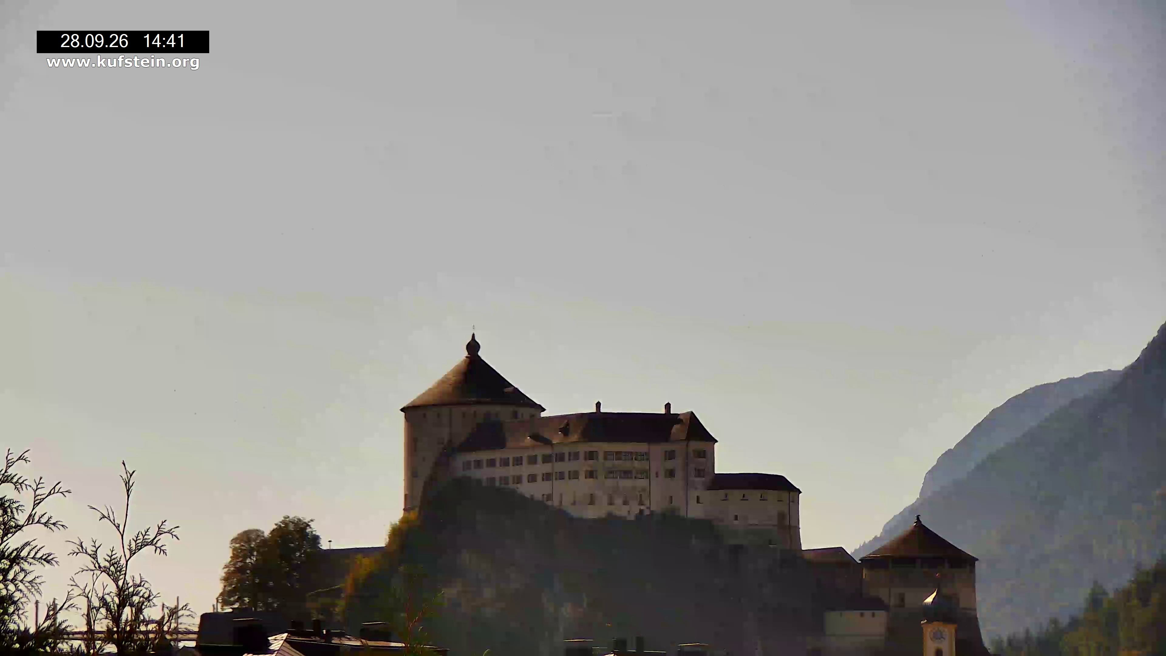 Archiv Foto Webcam Festung Kufstein