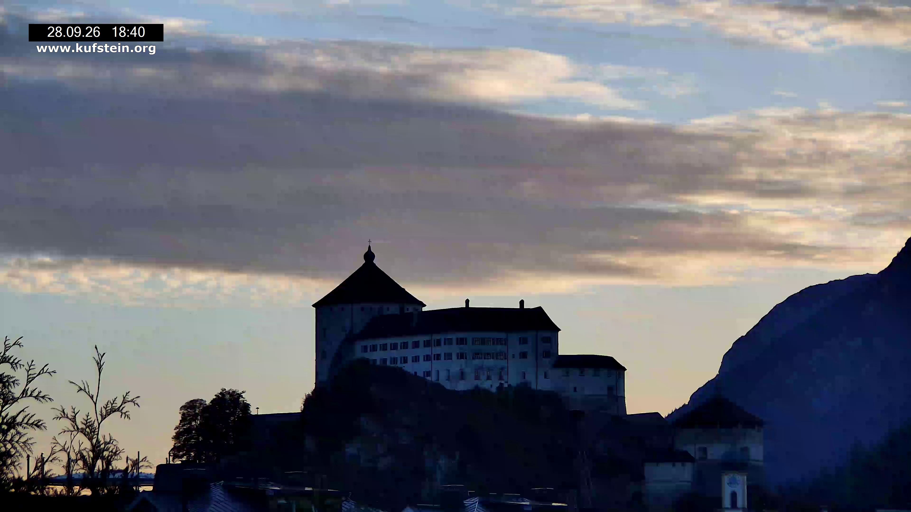 Archiv Foto Webcam Festung Kufstein