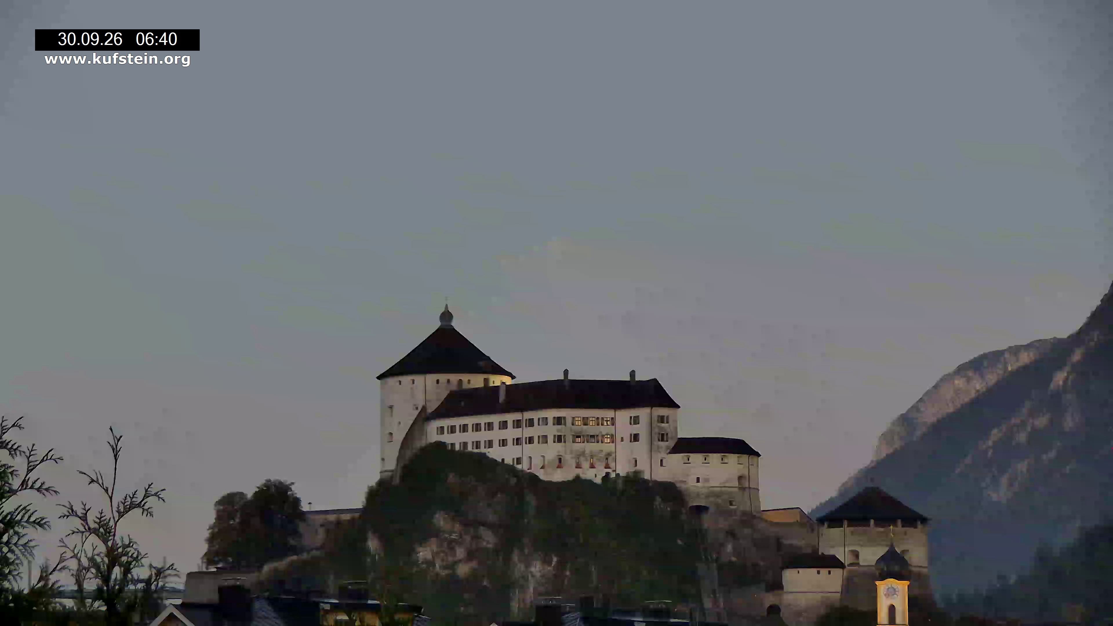 Archiv Foto Webcam Festung Kufstein