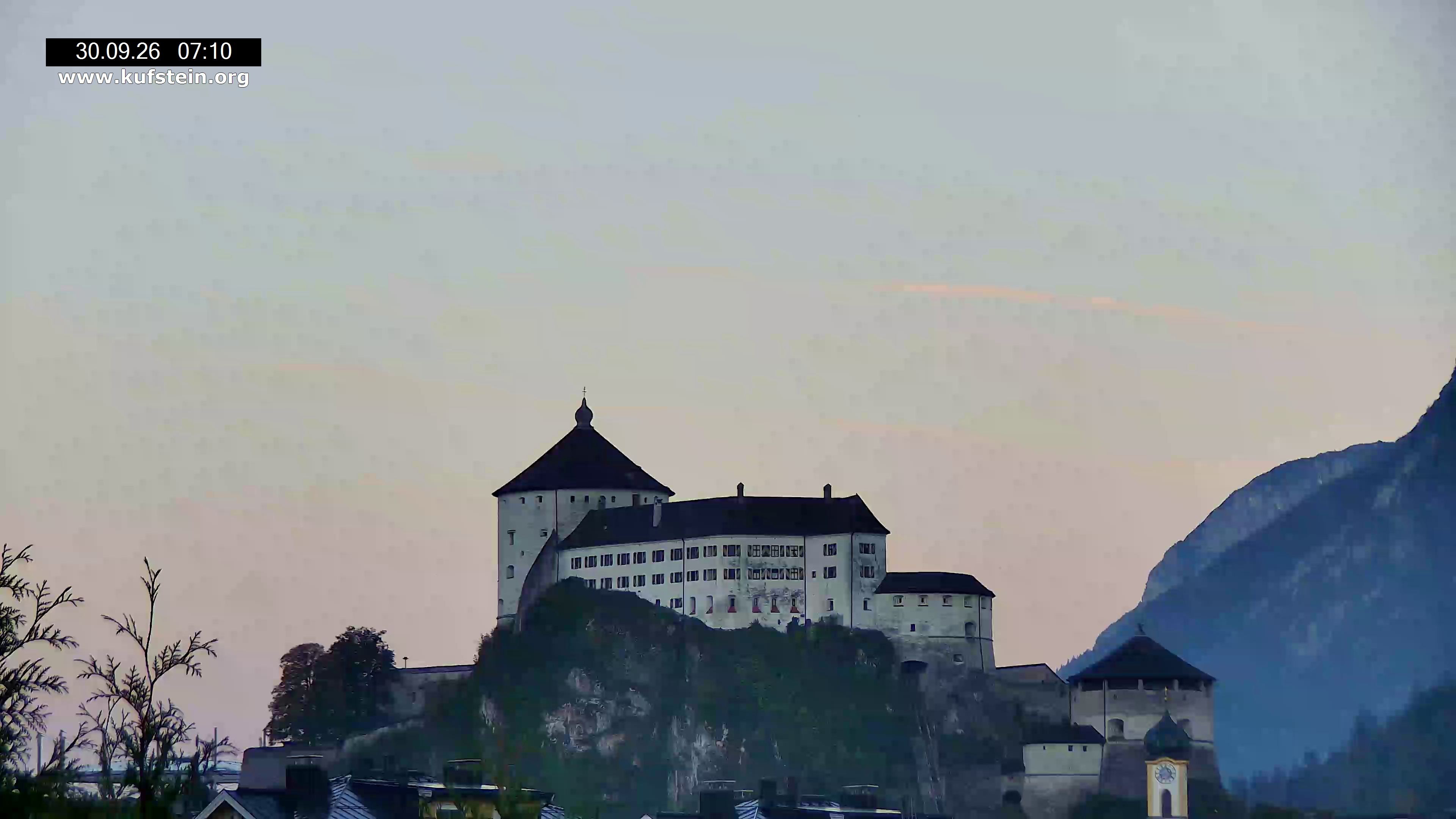 Archiv Foto Webcam Festung Kufstein