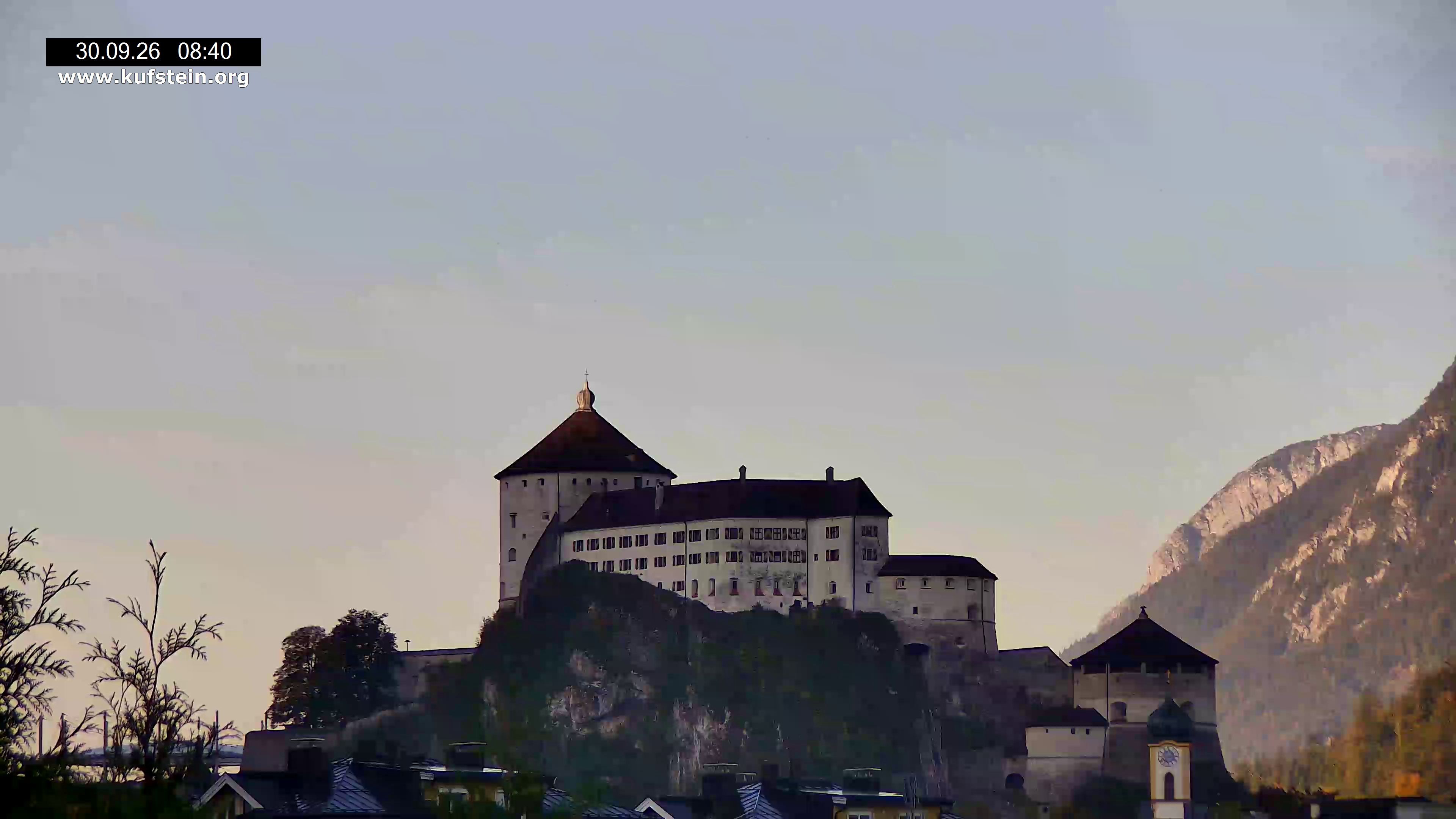 Archiv Foto Webcam Festung Kufstein