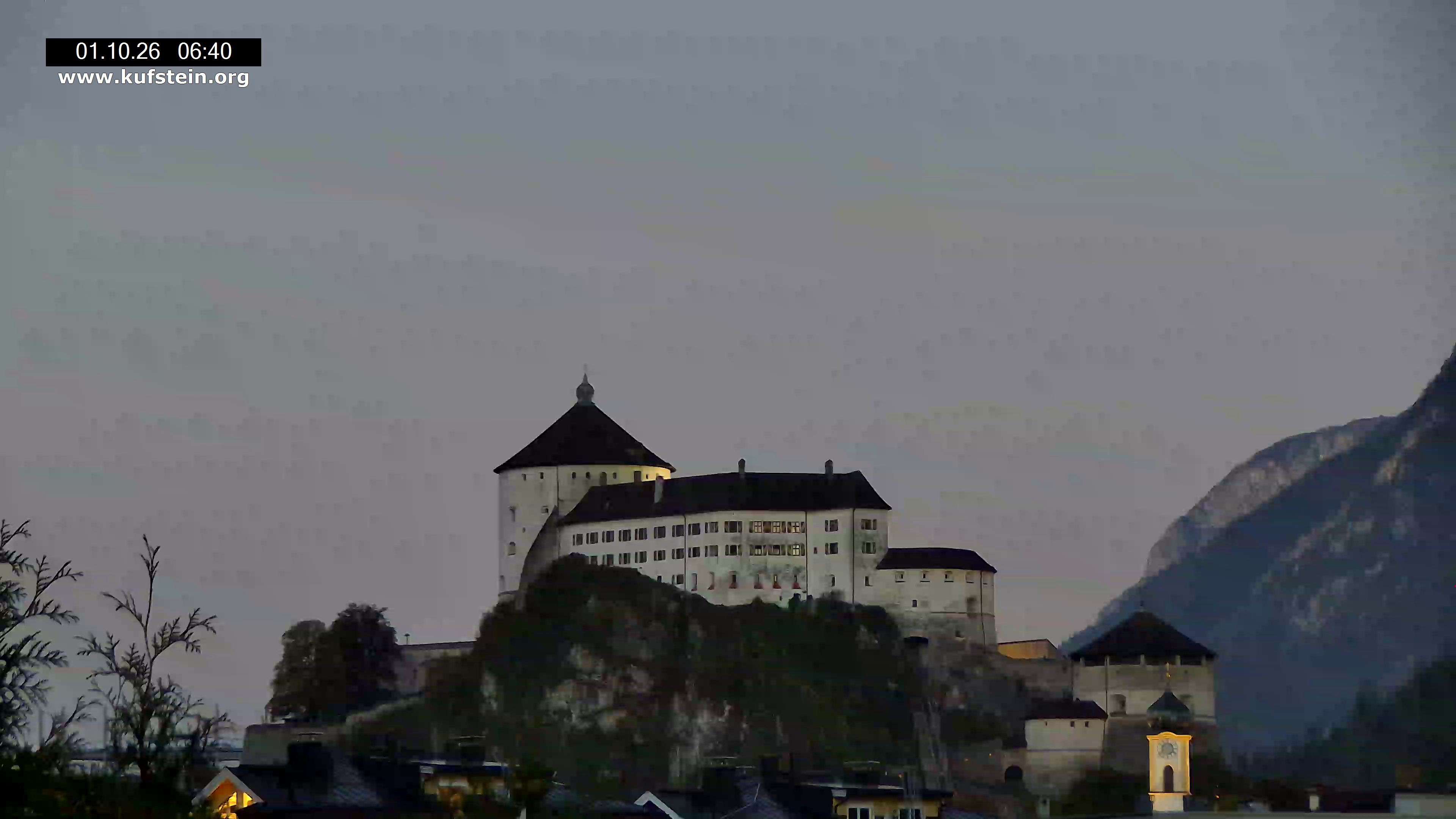 Archiv Foto Webcam Festung Kufstein