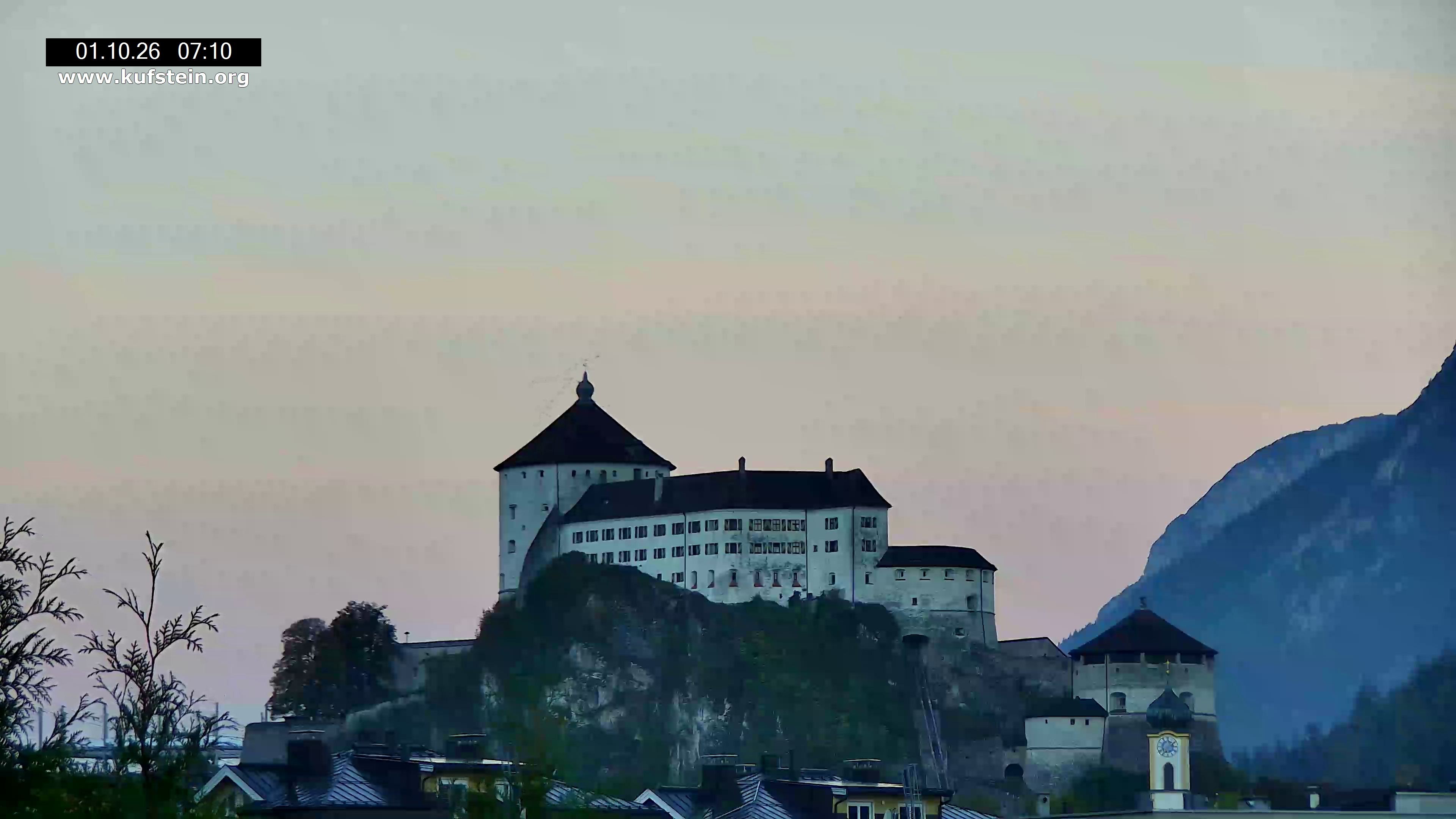 Archiv Foto Webcam Festung Kufstein