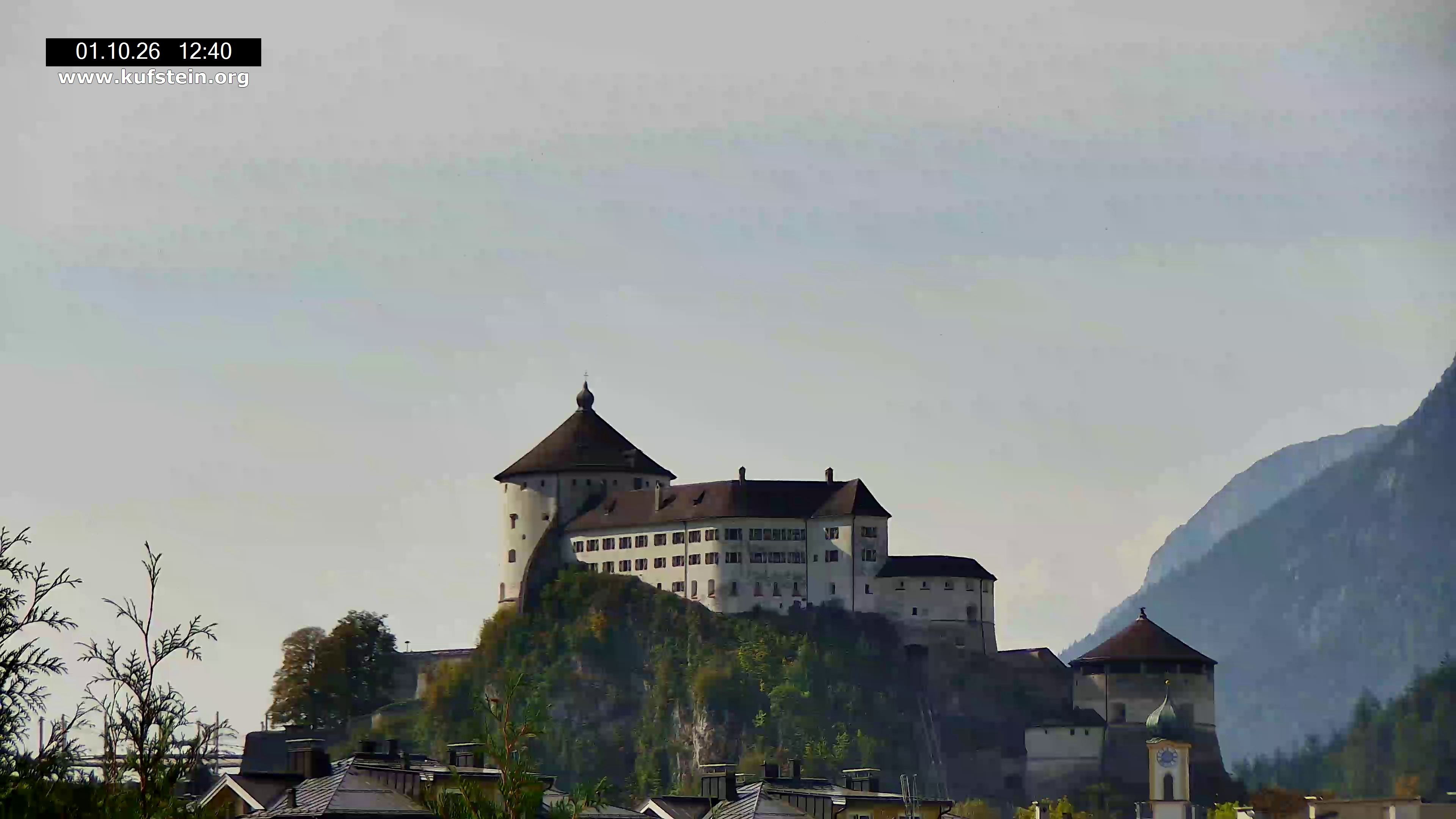 Archiv Foto Webcam Festung Kufstein