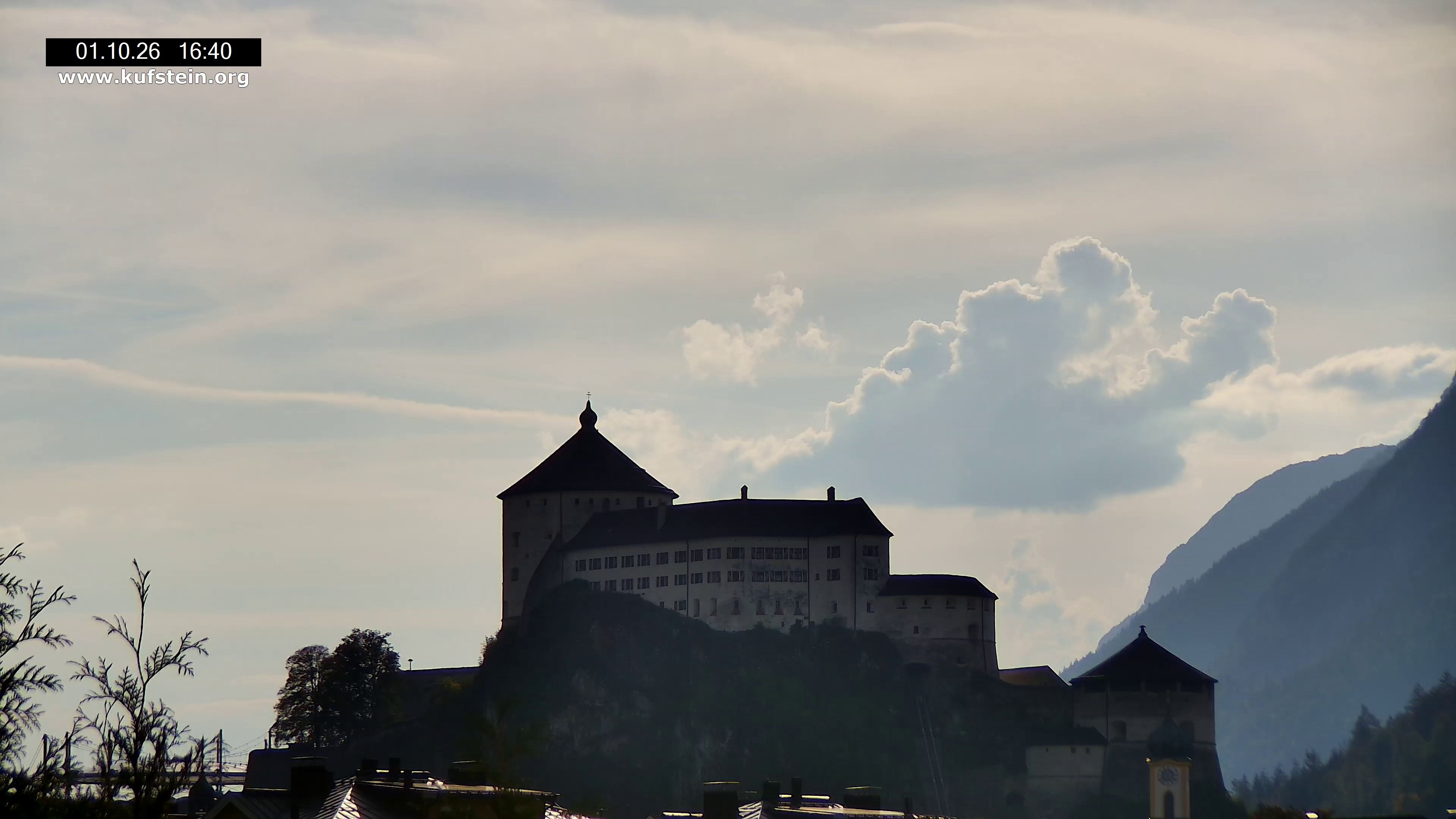Archiv Foto Webcam Festung Kufstein