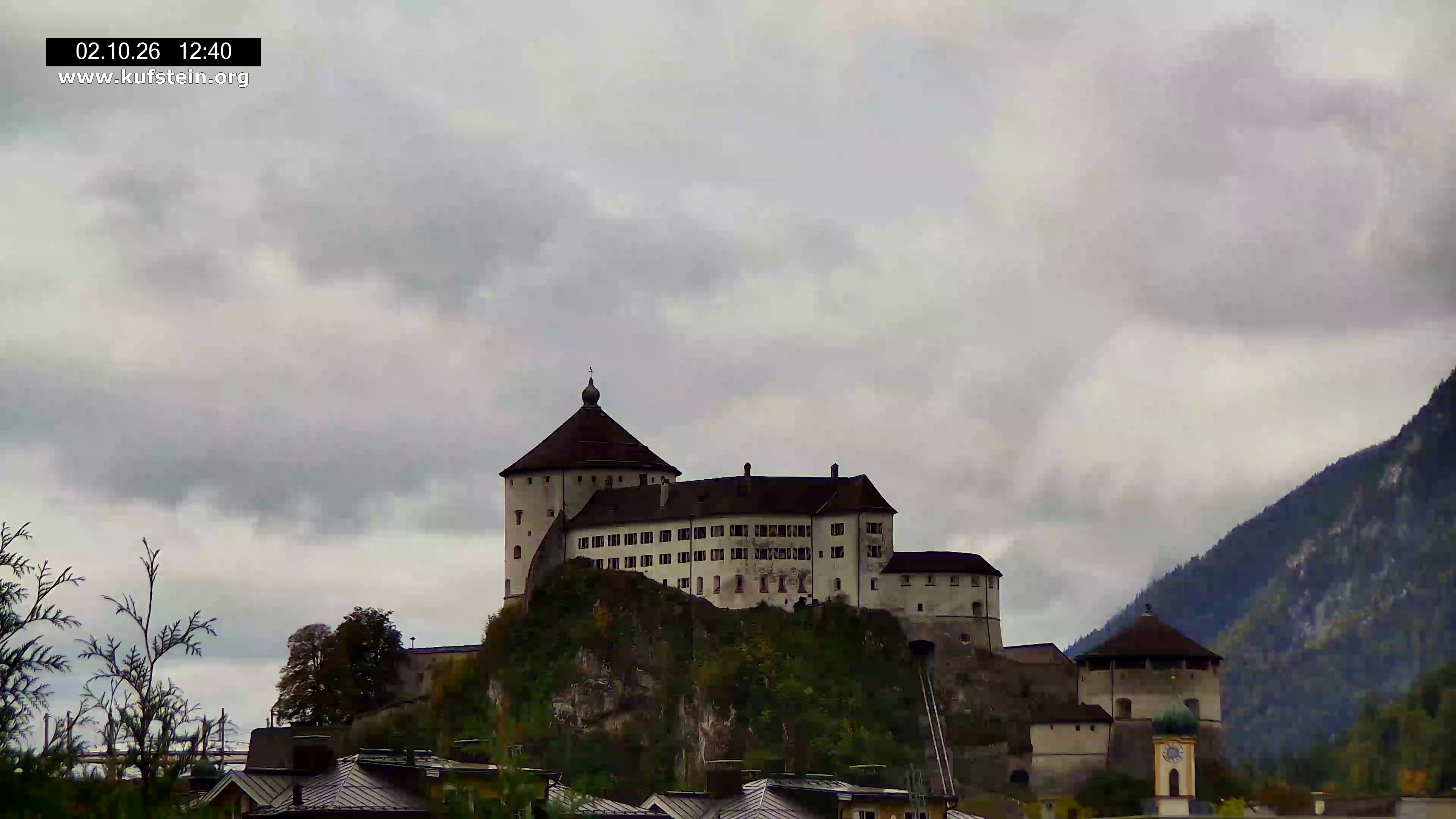Archiv Foto Webcam Festung Kufstein