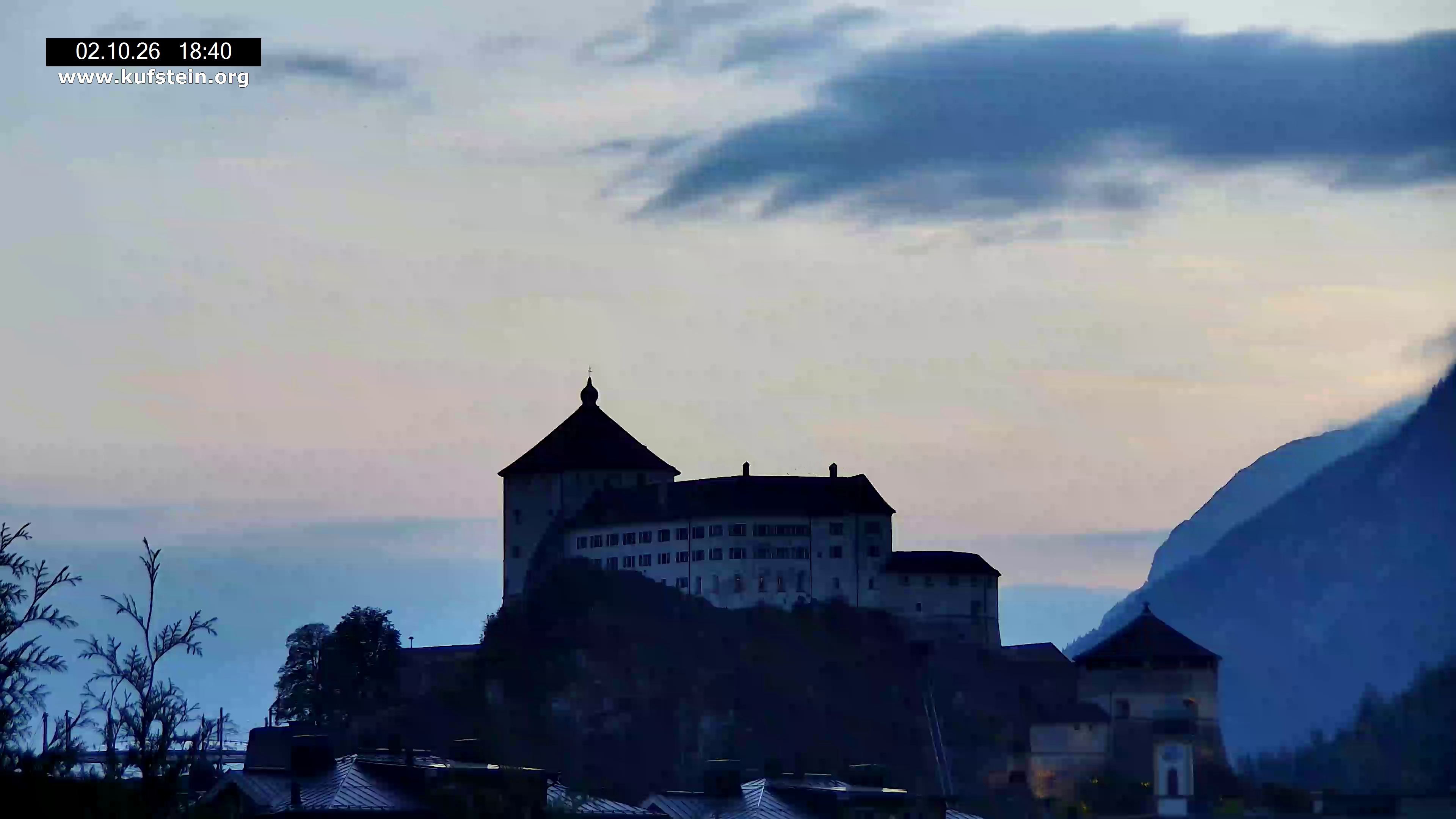 Archiv Foto Webcam Festung Kufstein